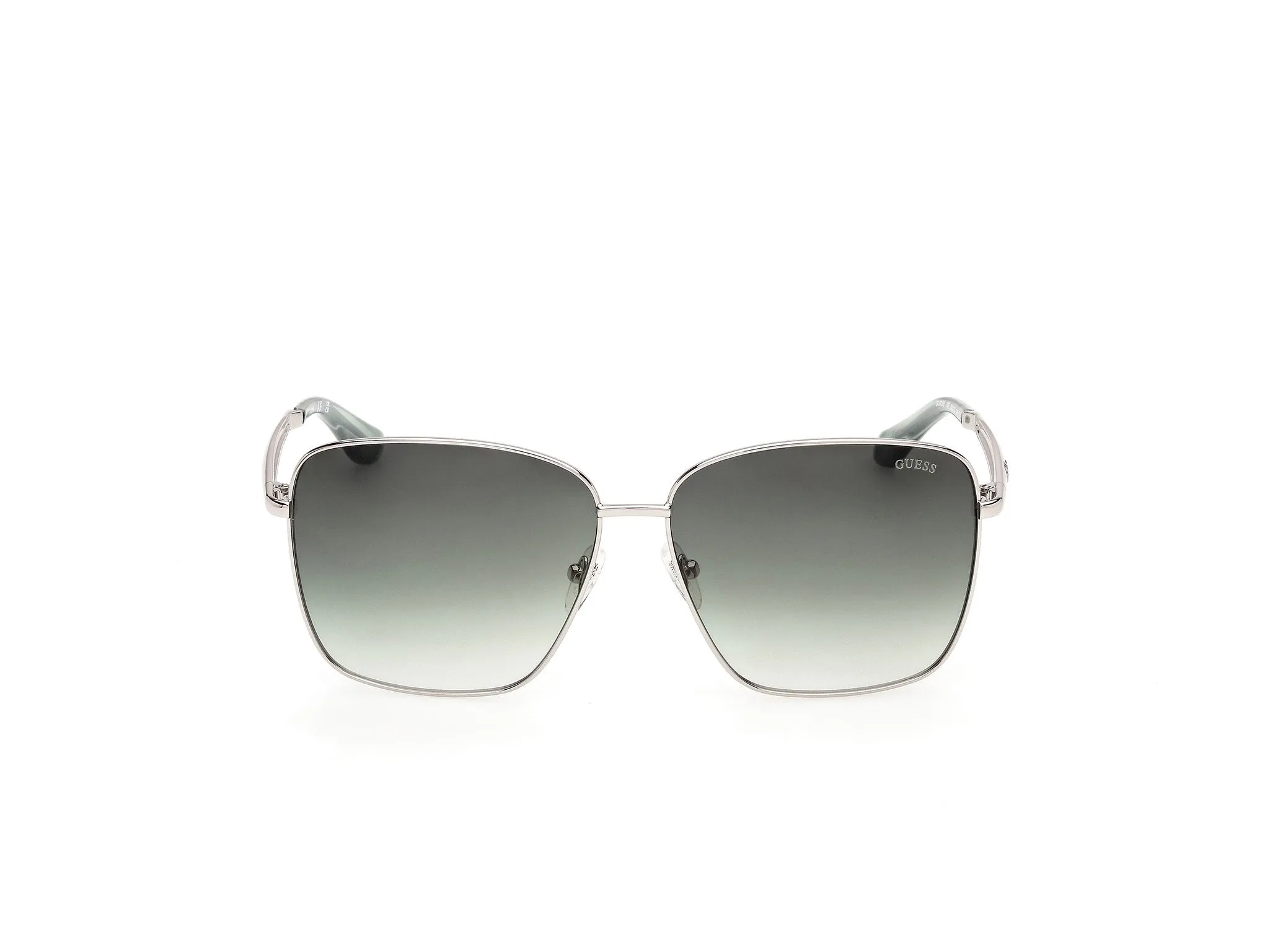 Guess GU00308 10P Occhiali da sole Metallo Grigio Verde Squadrata Normale - immagine 2