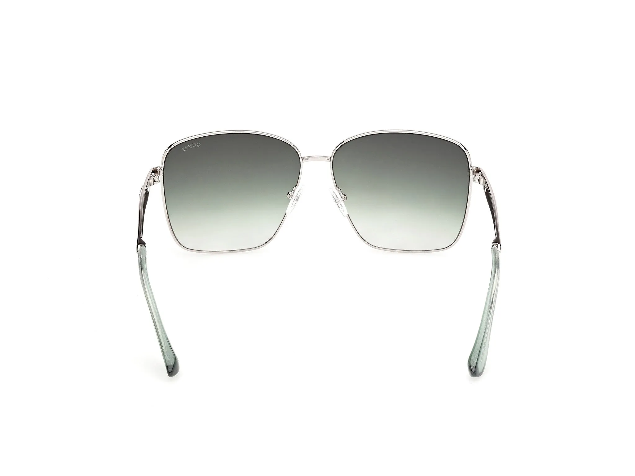 Guess GU00308 10P Occhiali da sole Metallo Grigio Verde Squadrata Normale - immagine 4
