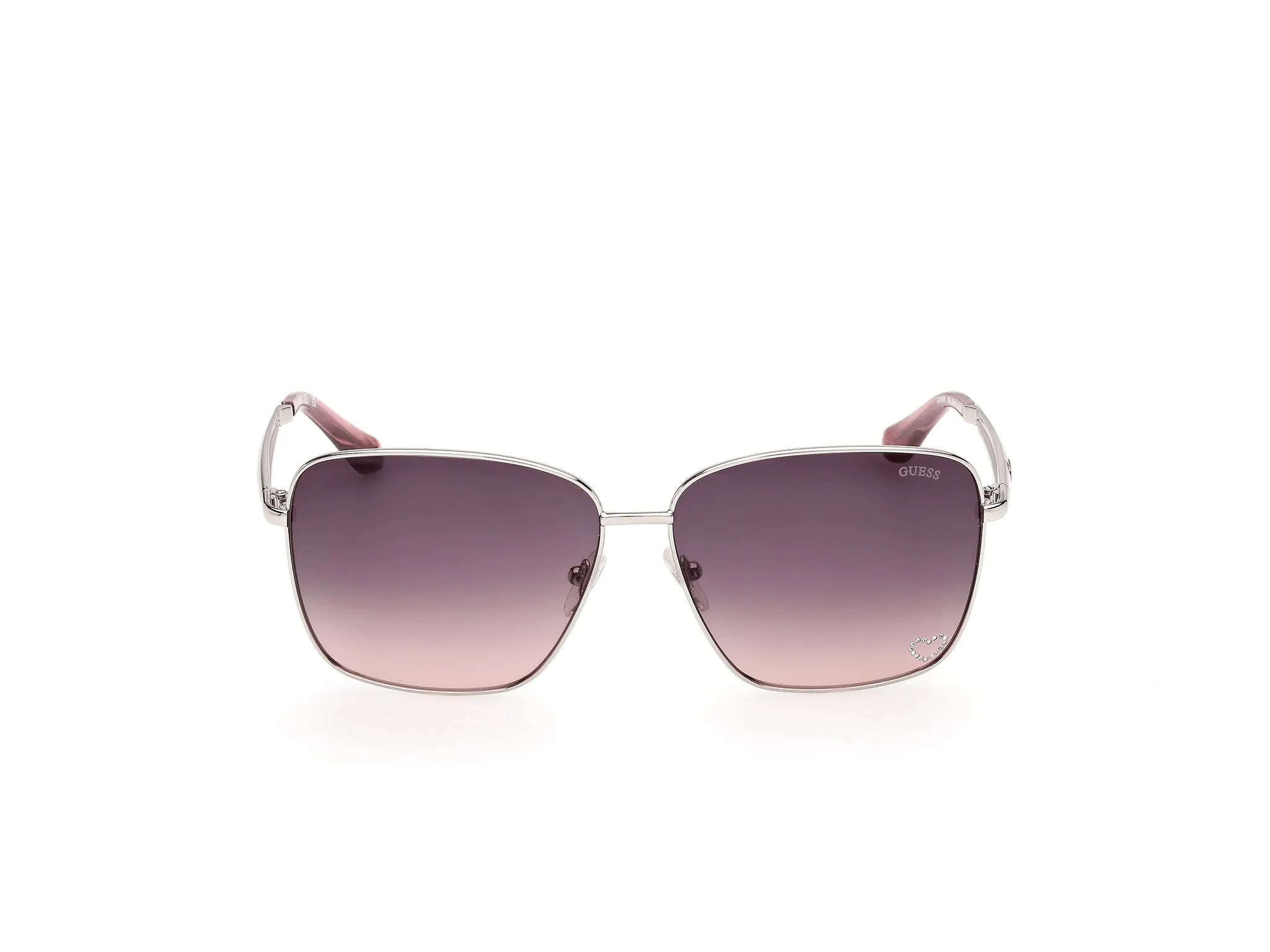 Guess GU00308 10B Occhiali da sole Metallo Grigio Fumo Squadrata Normale - immagine 2