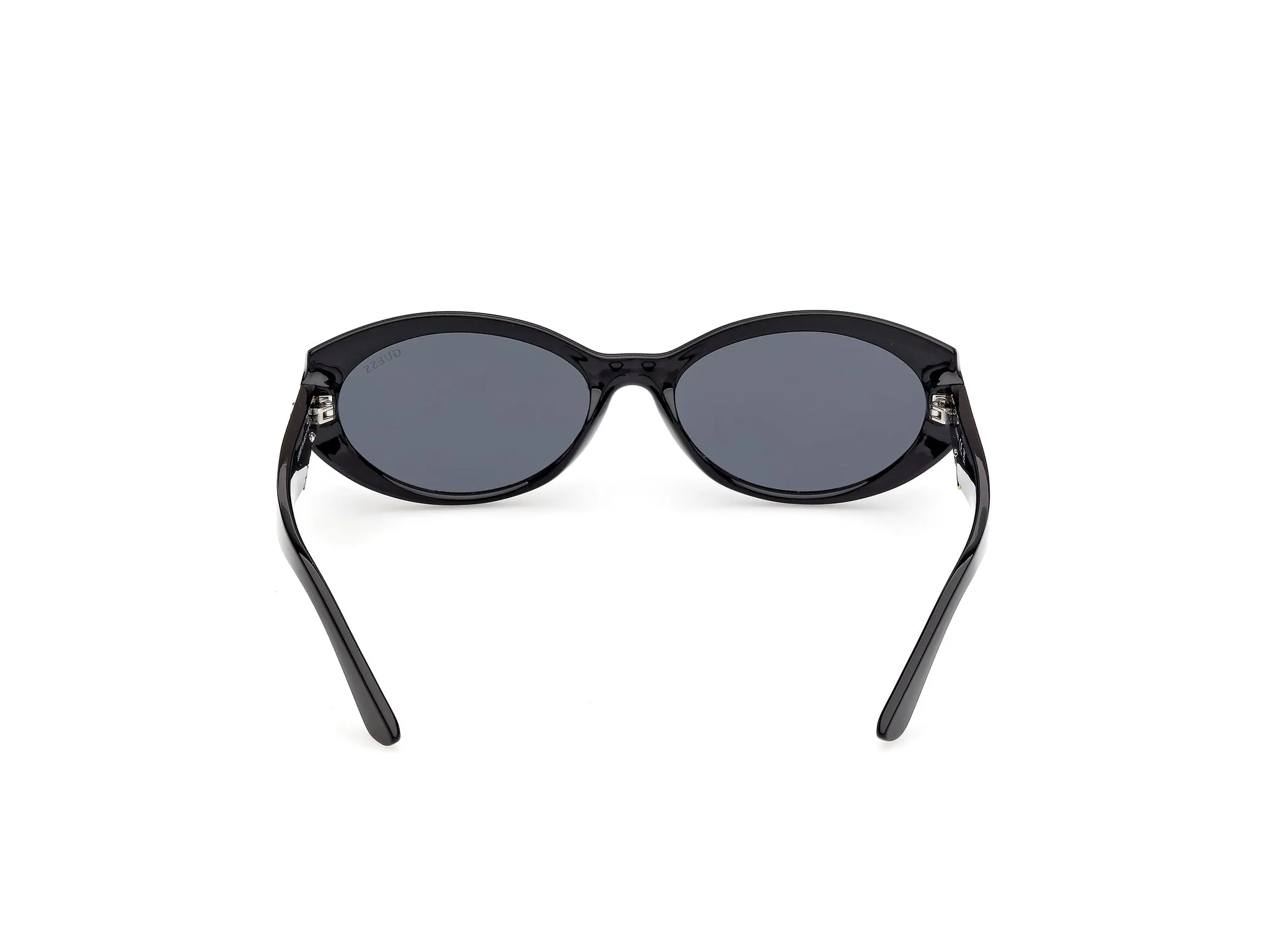Guess GU00307 01A Occhiali da sole Iniettato Nero Fumo Rotonda Normale - immagine 4