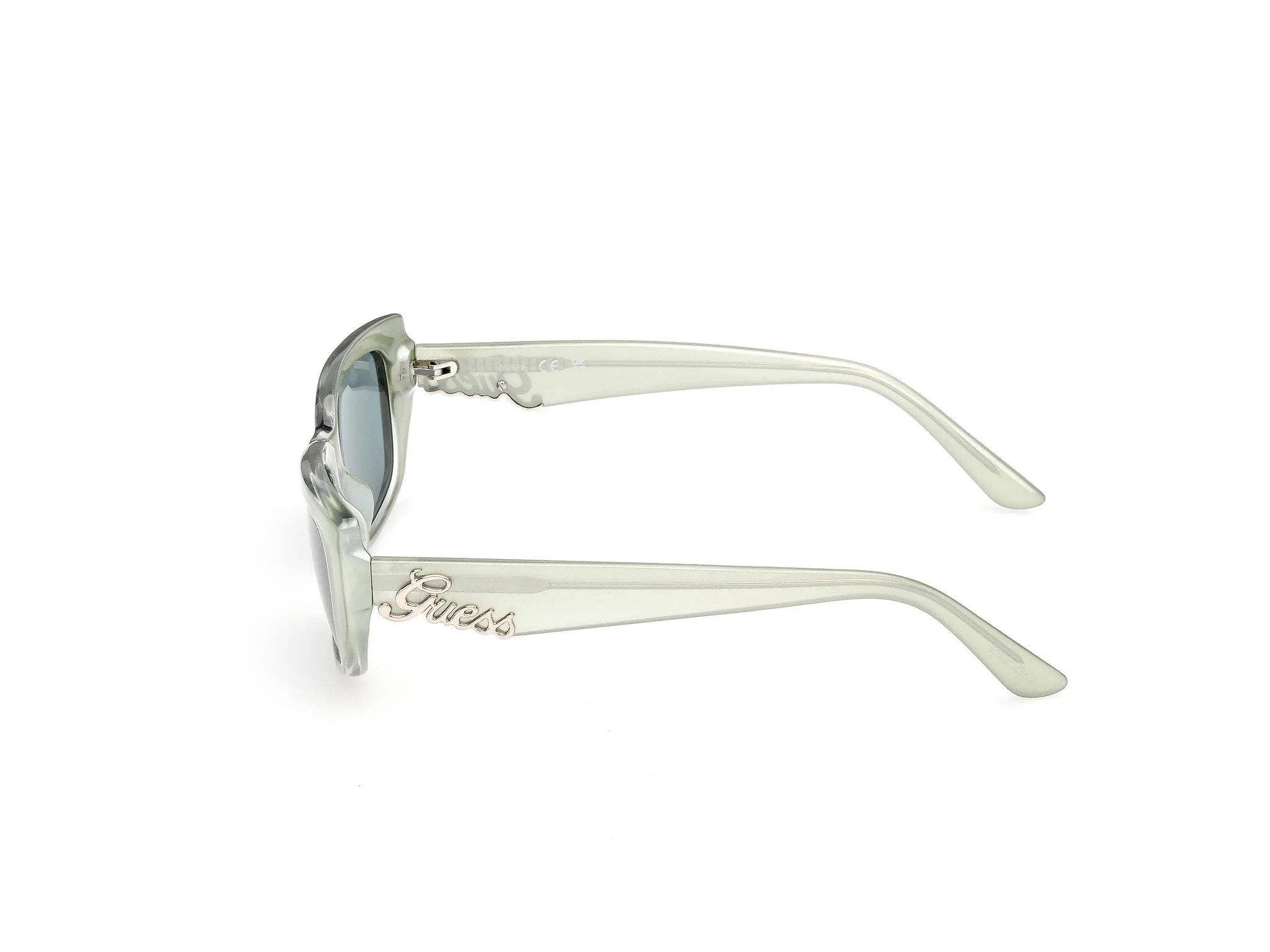 Guess GU00306 95N Occhiali da sole Iniettato Verde Verde Squadrata Normale - immagine 3