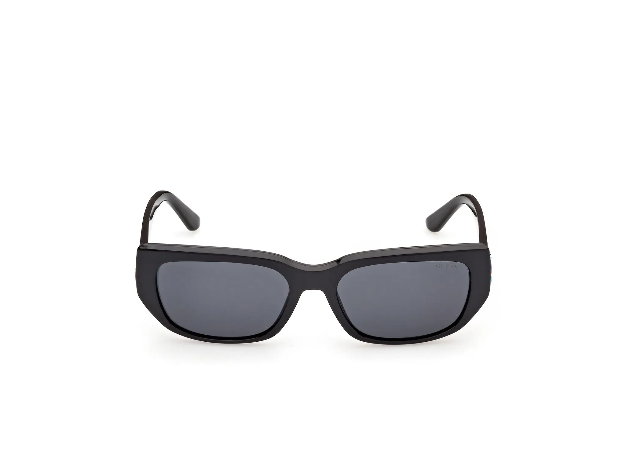 Guess GU00306 01A Occhiali da sole Iniettato Nero Fumo Squadrata Normale - immagine 2