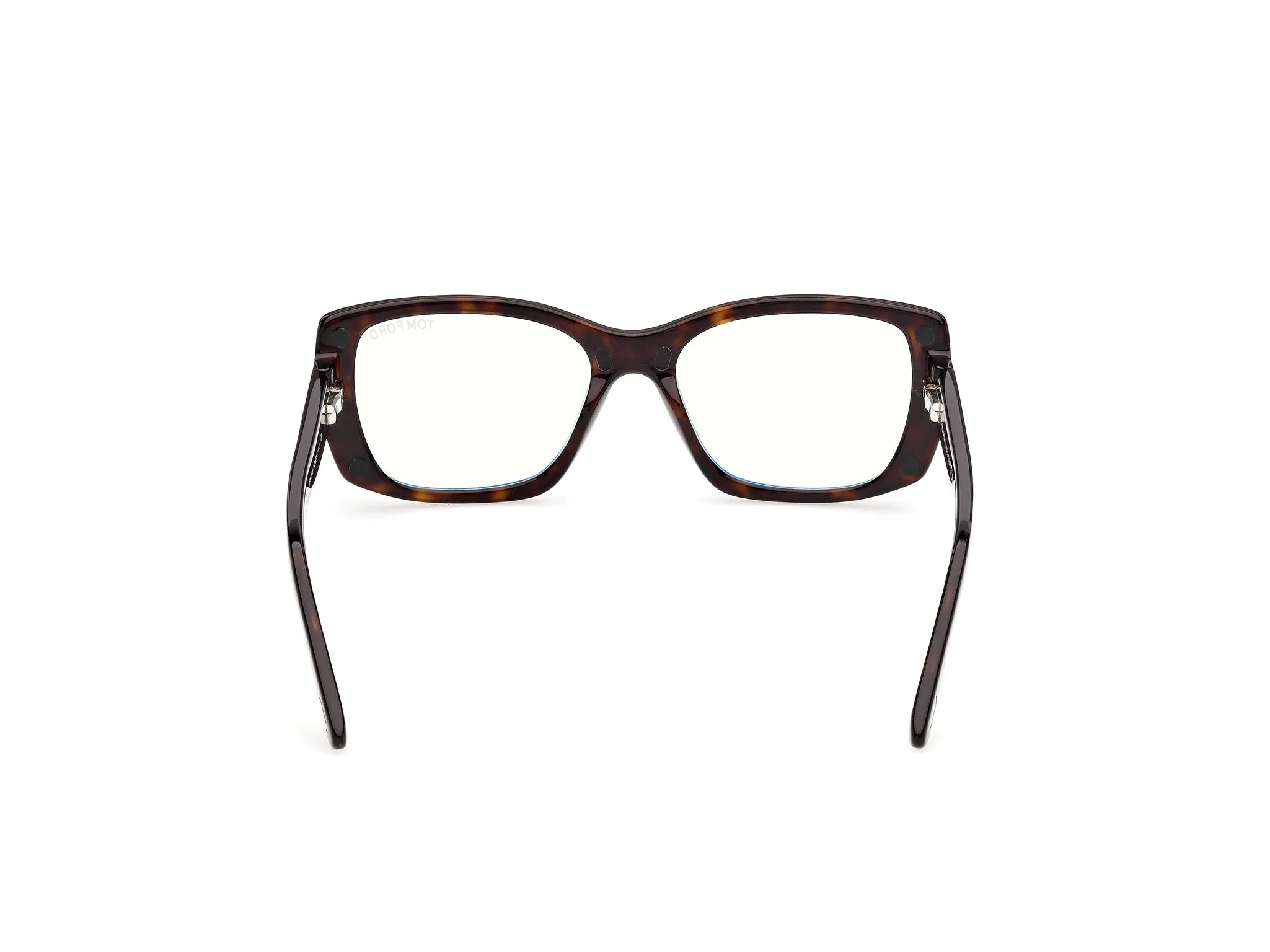 TOM FORD FT6176-B 52 Montature da vista Acetato Havana Marrone Squadrata Normale - immagine 4
