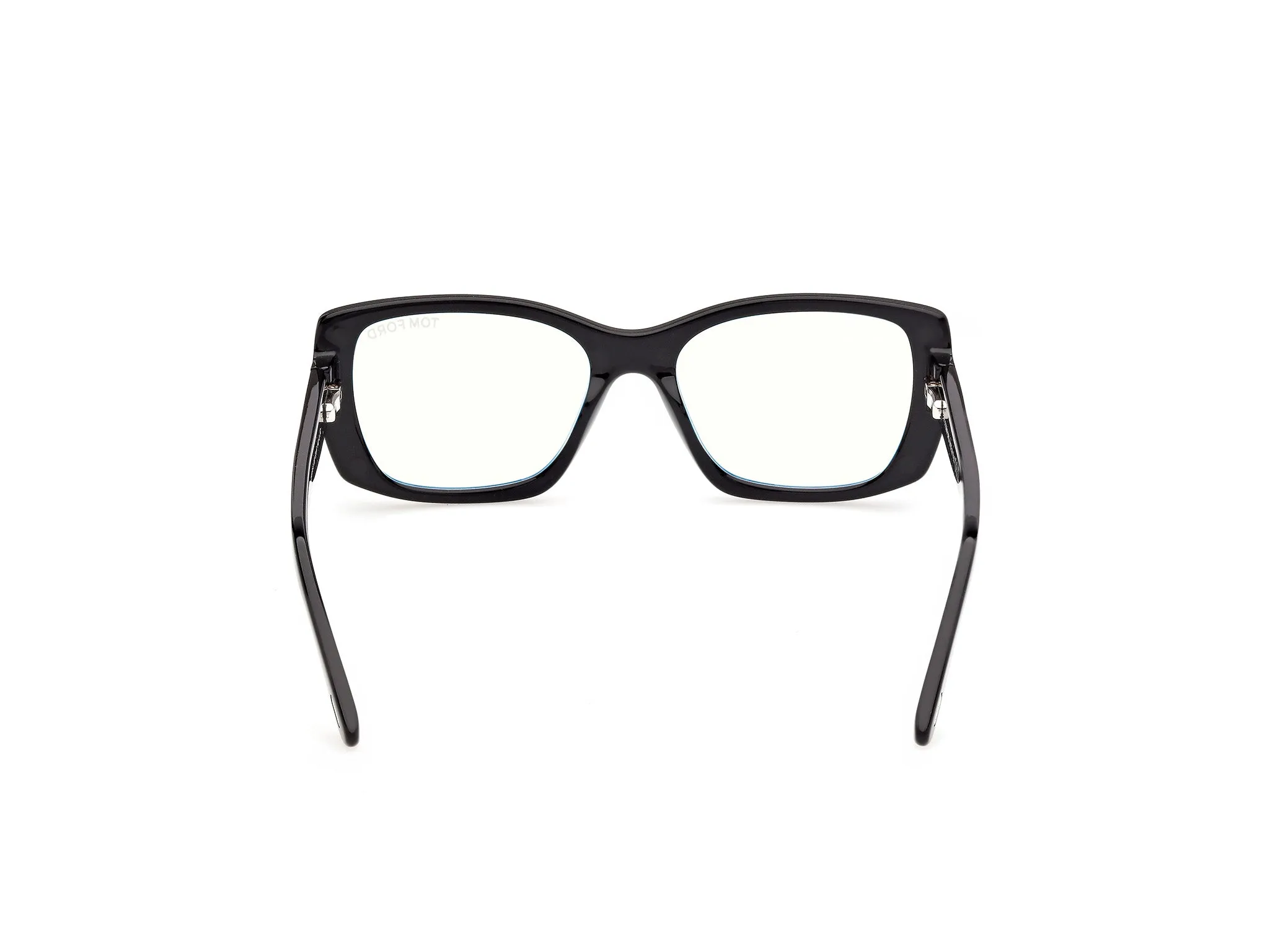 TOM FORD FT6176-B 1 Montature da vista Acetato Nero Fumo Squadrata Normale - immagine 4
