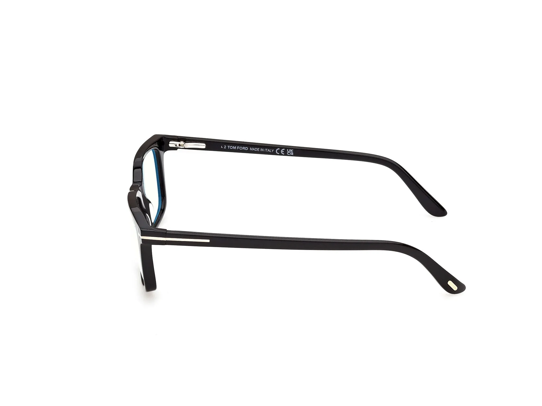 TOM FORD FT6175-B 1 Montature da vista Acetato Nero Squadrata Normale - immagine 3