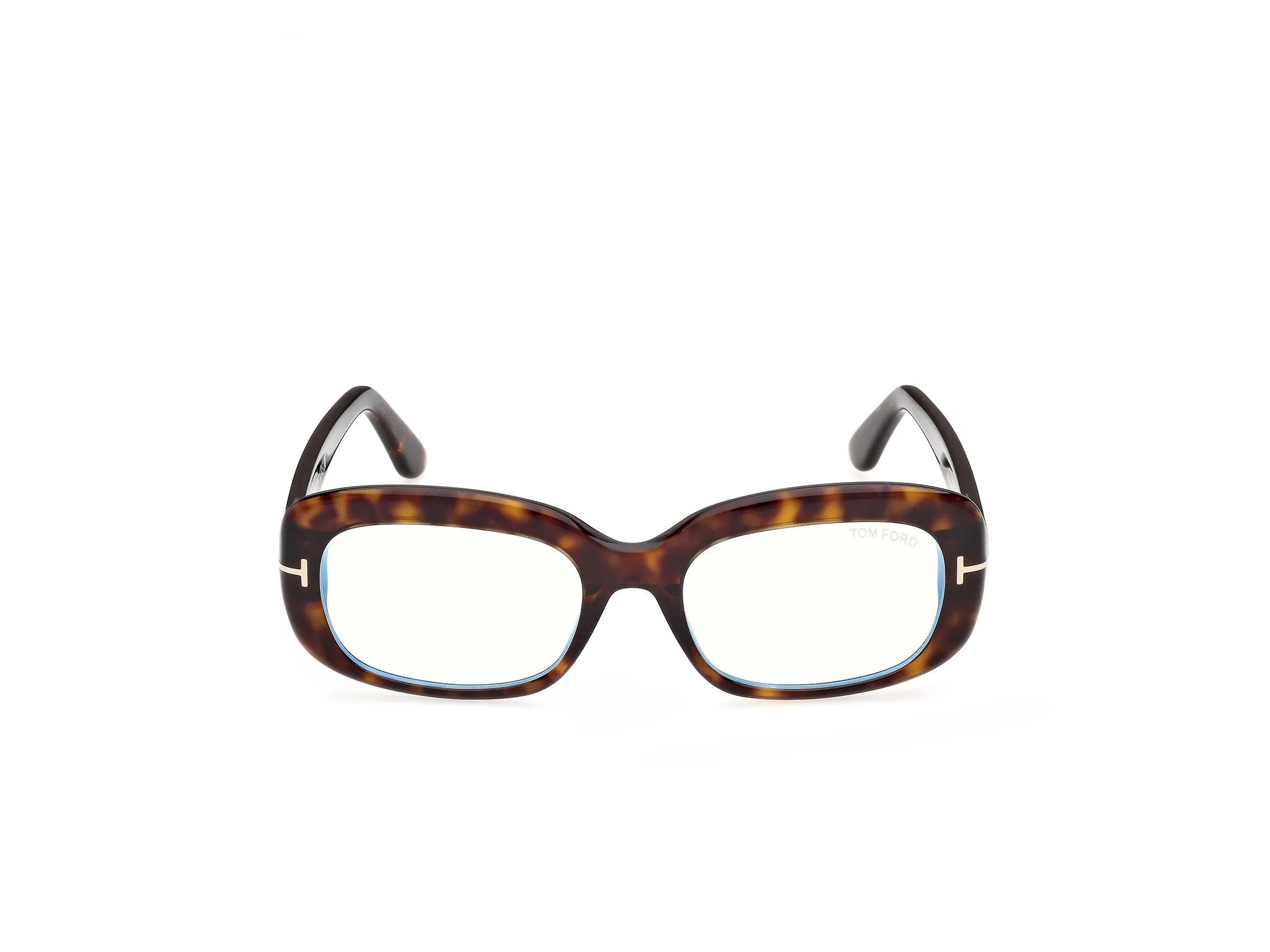 TOM FORD FT6174-B 52 Montature da vista Acetato Havana Squadrata Normale - immagine 2
