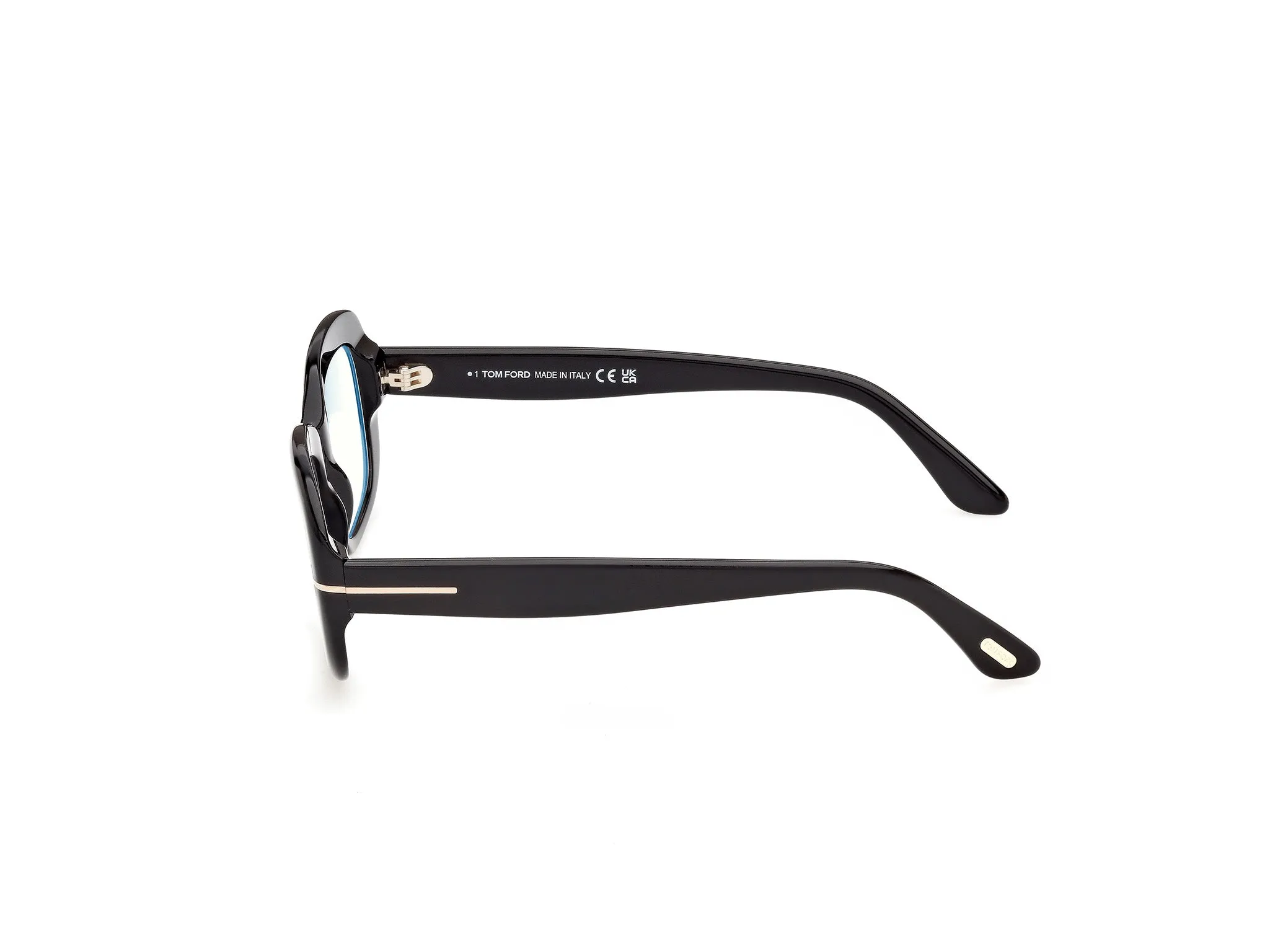 TOM FORD FT6174-B 1 Montature da vista Acetato Nero Squadrata Normale - immagine 3