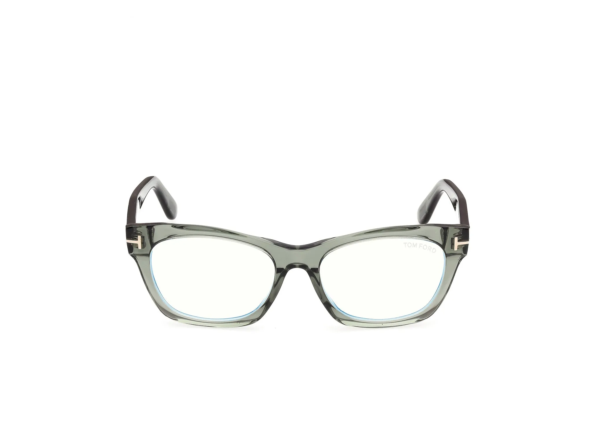 TOM FORD FT6173-B 93 Montature da vista Acetato Verde Squadrata Normale - immagine 2
