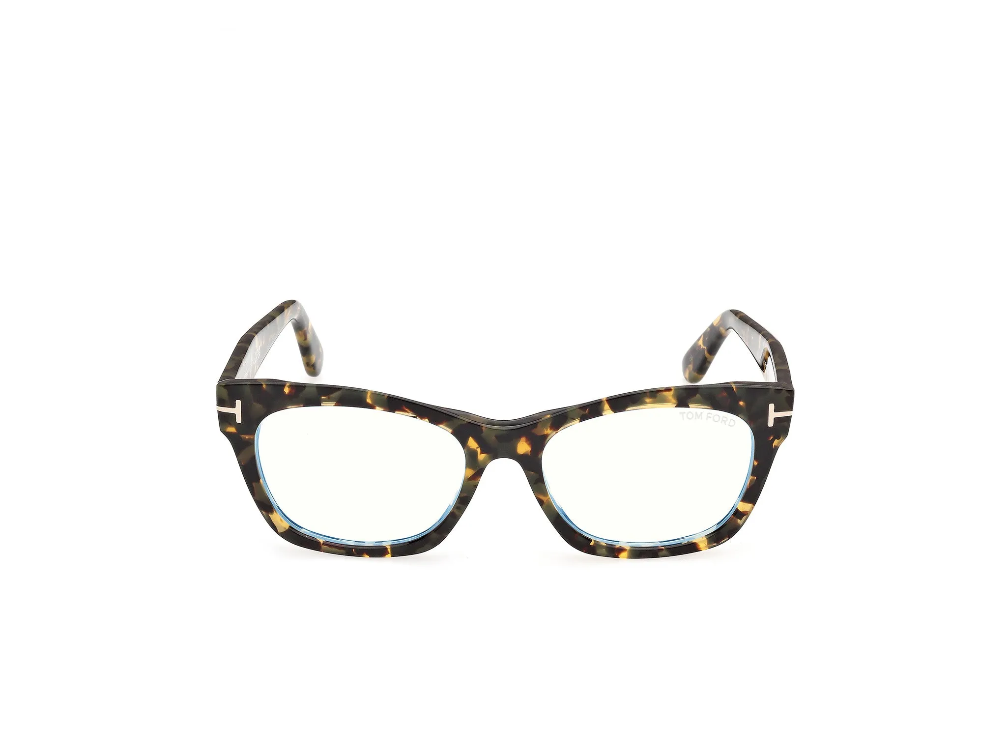 TOM FORD FT6173-B 55 Montature da vista Acetato Havana Squadrata Normale - immagine 2
