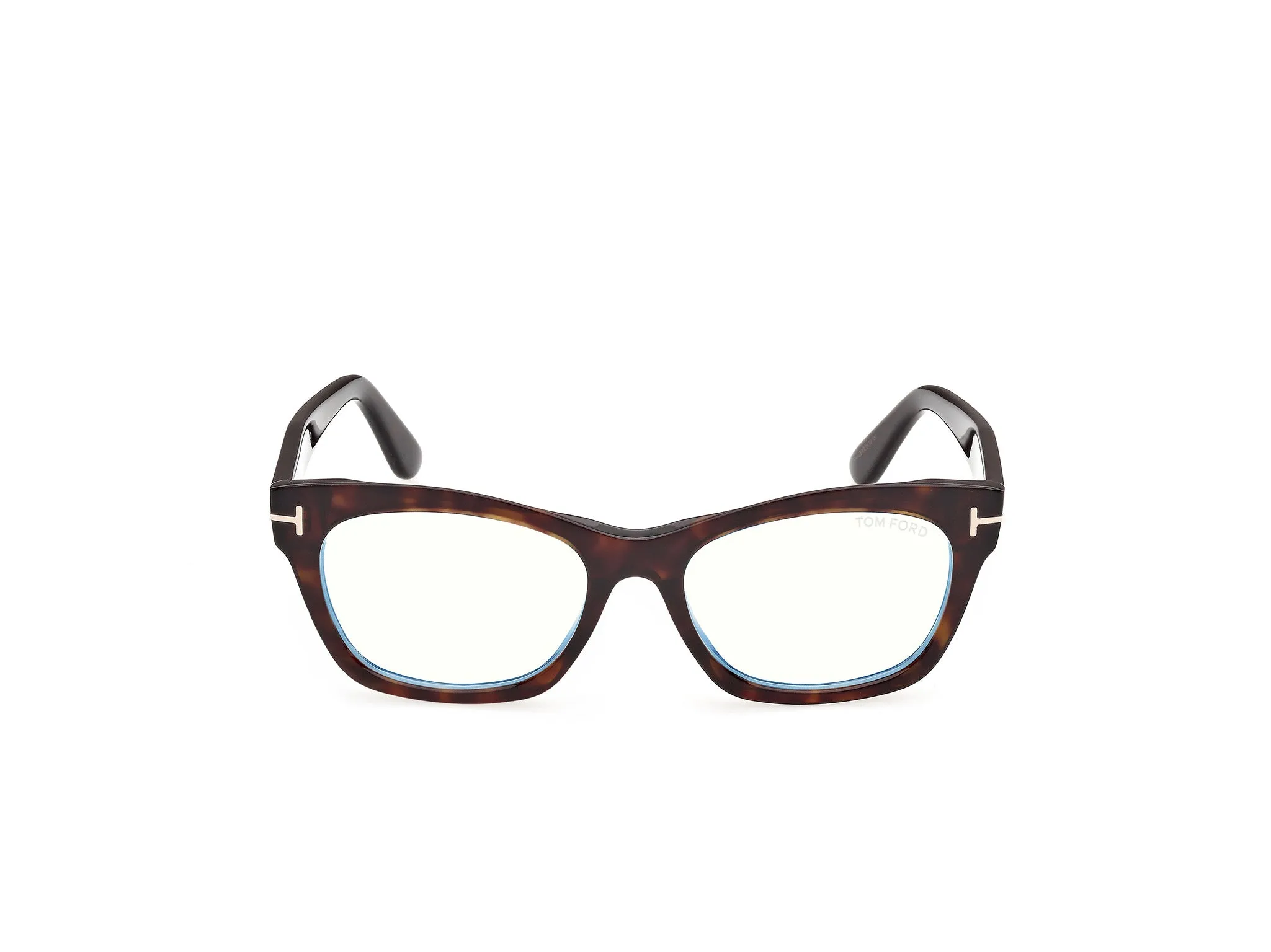 TOM FORD FT6173-B 52 Montature da vista Acetato Havana Squadrata Normale - immagine 2