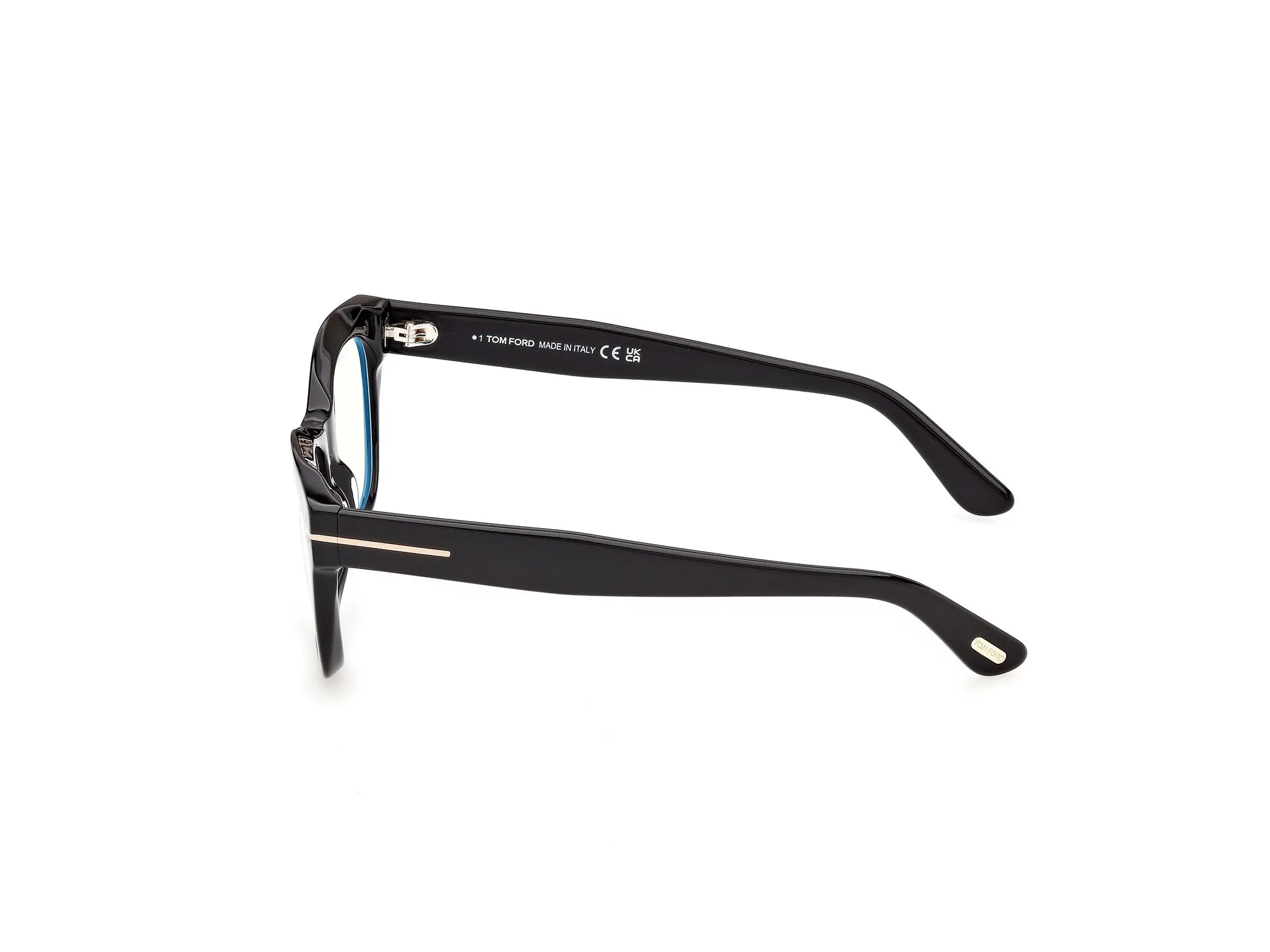 TOM FORD FT6173-B 1 Montature da vista Acetato Nero Squadrata Normale - immagine 3