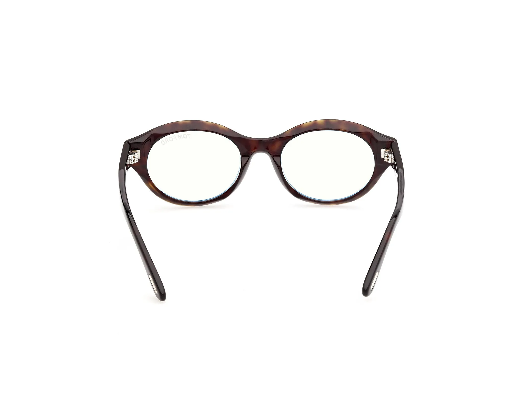 TOM FORD FT6172-B 52 Montature da vista Acetato Havana Rotonda Normale - immagine 4