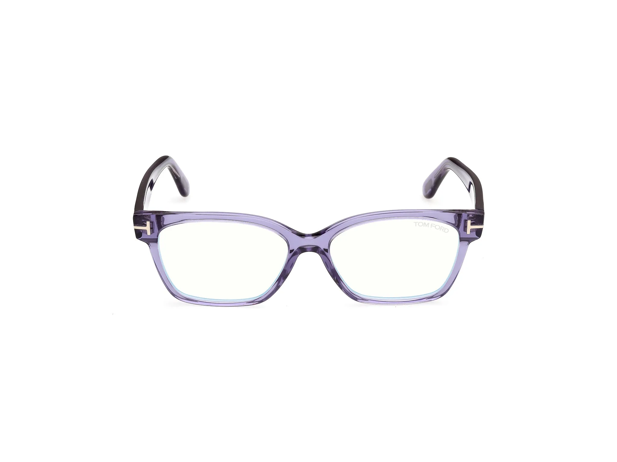 TOM FORD FT6171-B 78 Montature da vista Acetato Viola Squadrata Normale - immagine 2