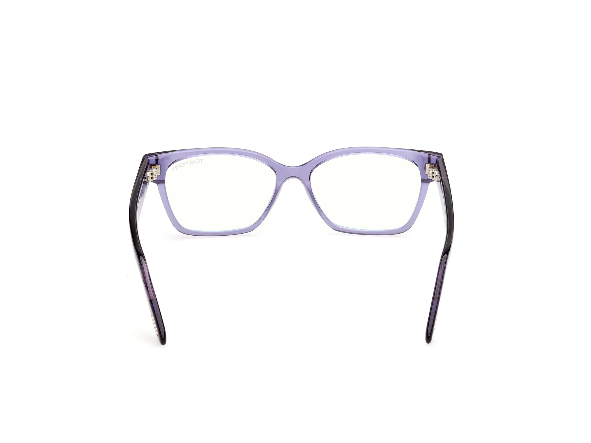 TOM FORD FT6171-B 78 Montature da vista Acetato Viola Squadrata Normale - immagine 4