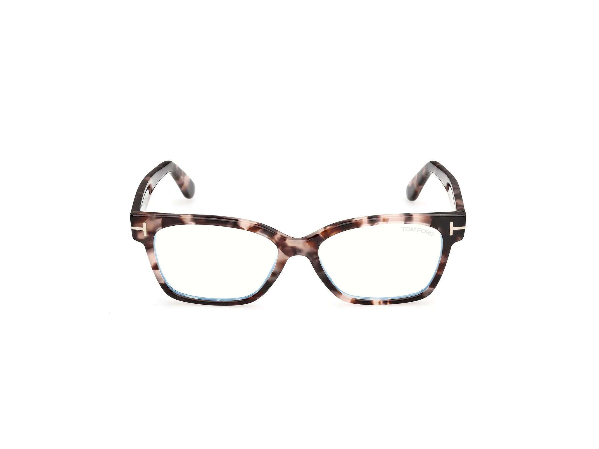 TOM FORD FT6171-B 55 Montature da vista Acetato Havana Squadrata Normale - immagine 2