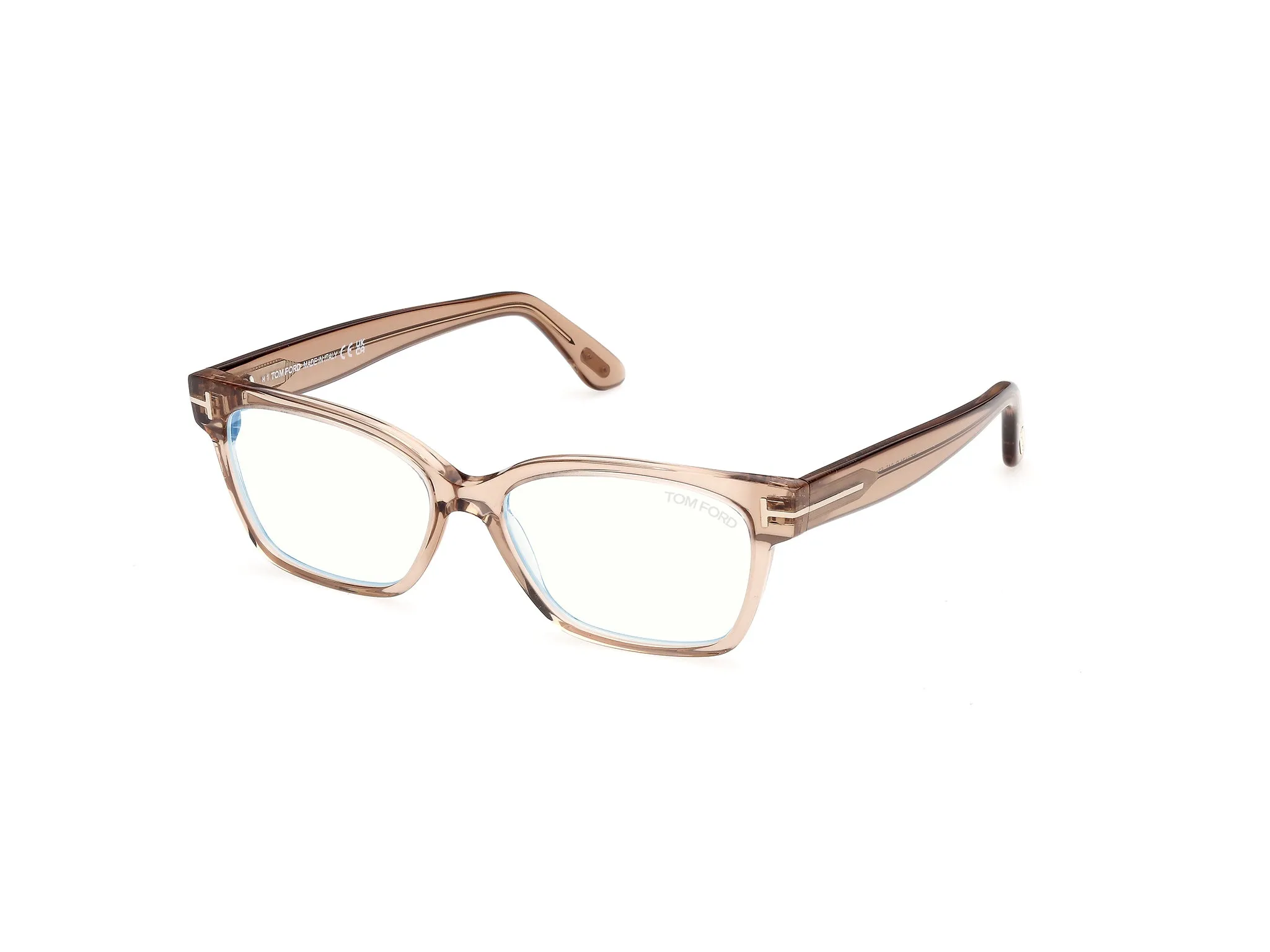 TOM FORD FT6171-B 45 Montature da vista Acetato Marrone Squadrata Normale - immagine 1