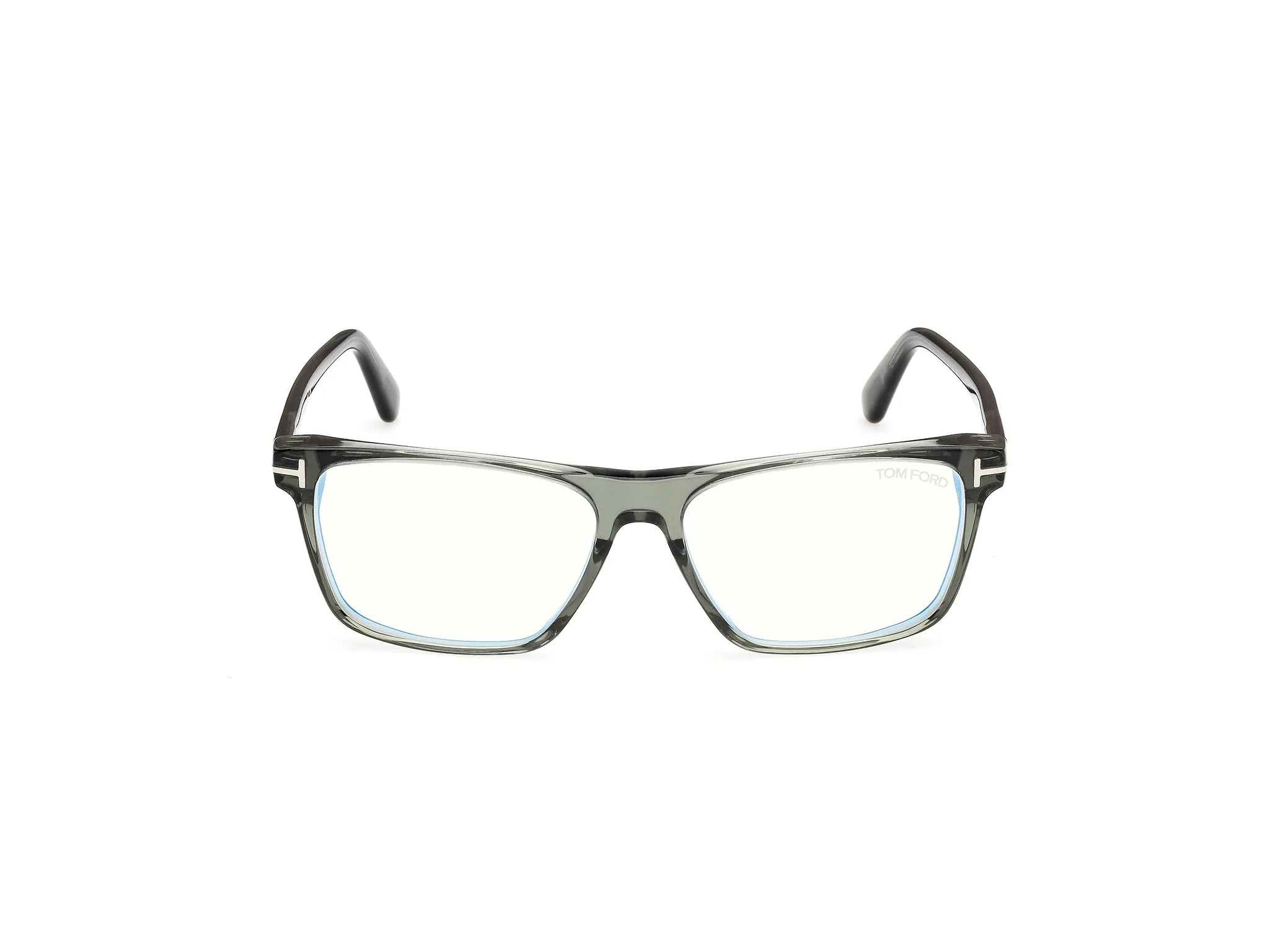 TOM FORD FT6170-B 93 Montature da vista Acetato Verde Squadrata Normale - immagine 2