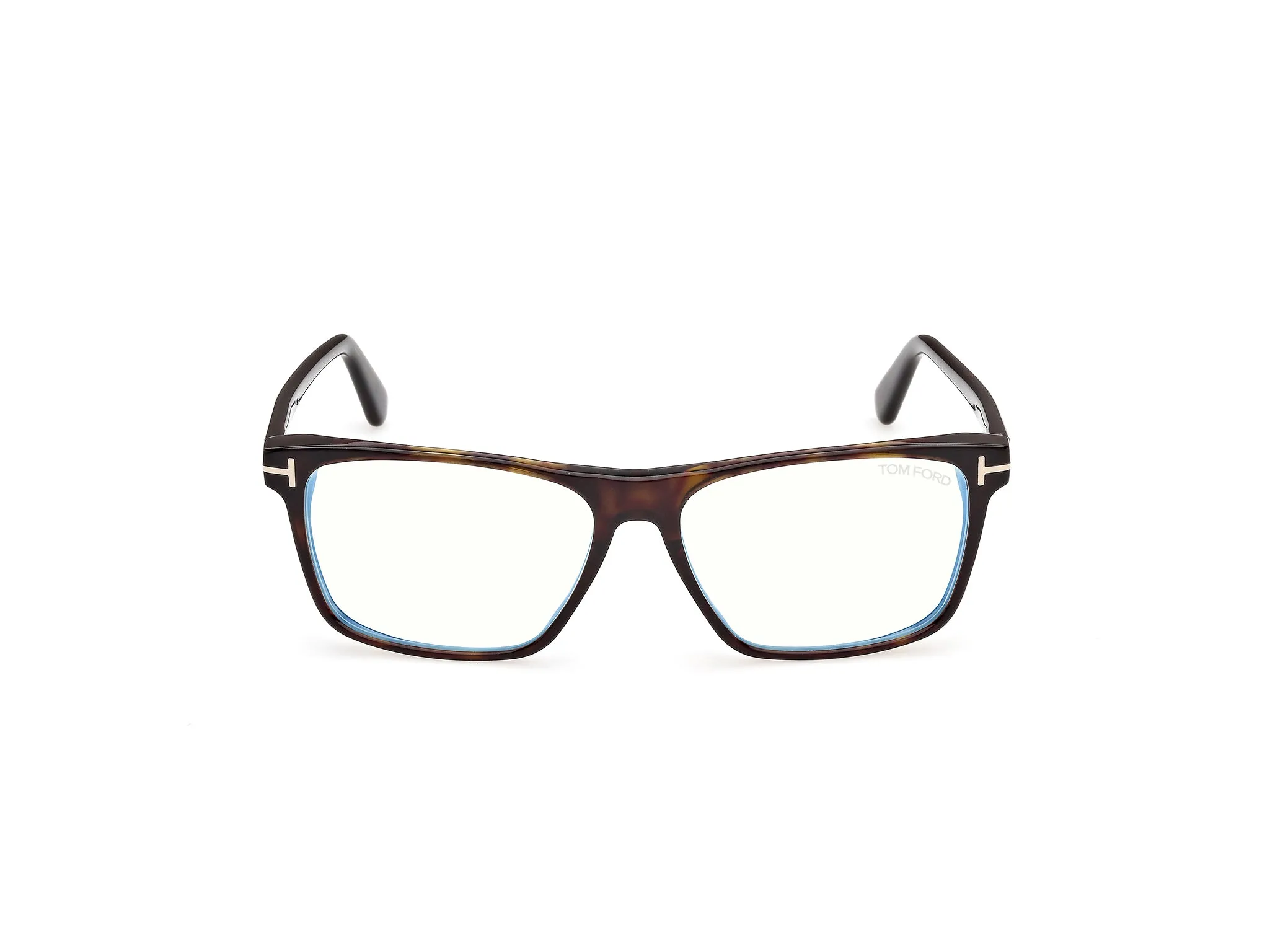 TOM FORD FT6170-B 52 Montature da vista Acetato Havana Squadrata Normale - immagine 2