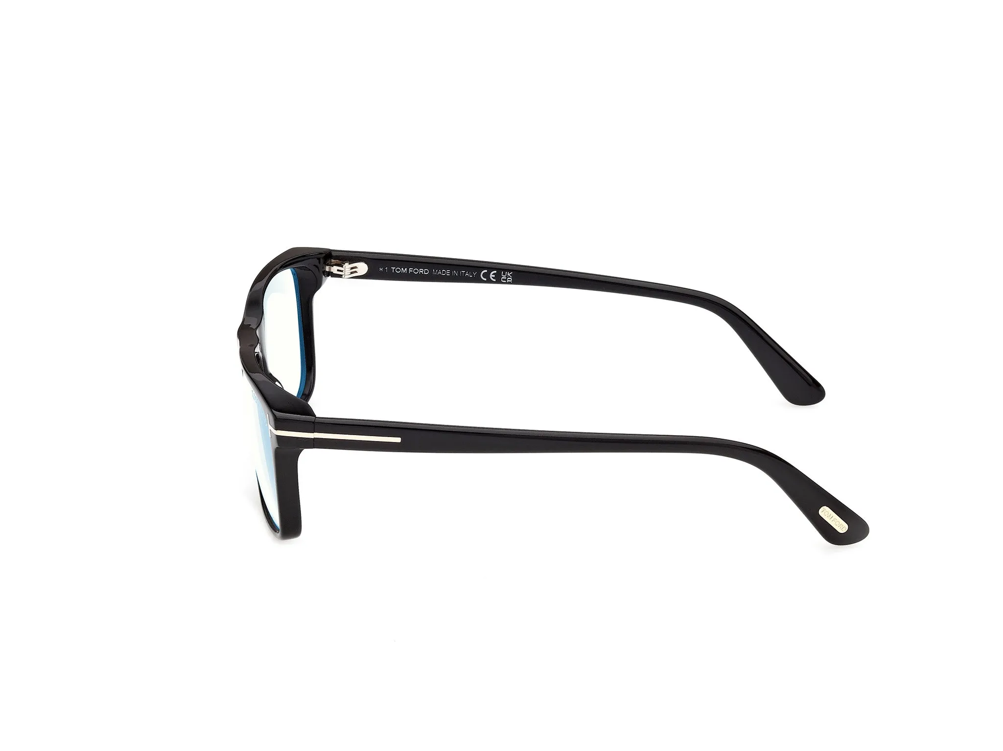 TOM FORD FT6170-B 1 Montature da vista Acetato Nero Squadrata Normale - immagine 3