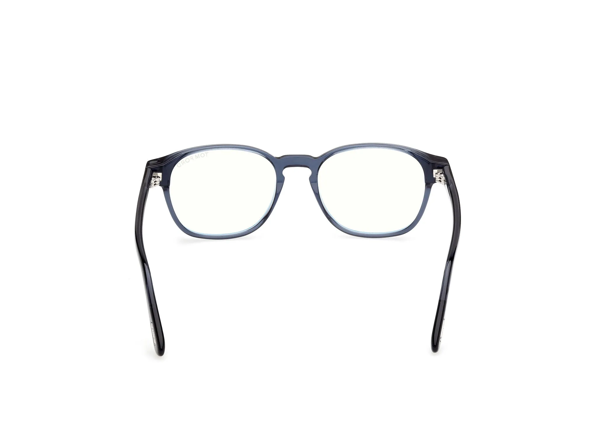 TOM FORD FT6169-B 90 Montature da vista Acetato Blu Rotonda Normale - immagine 4