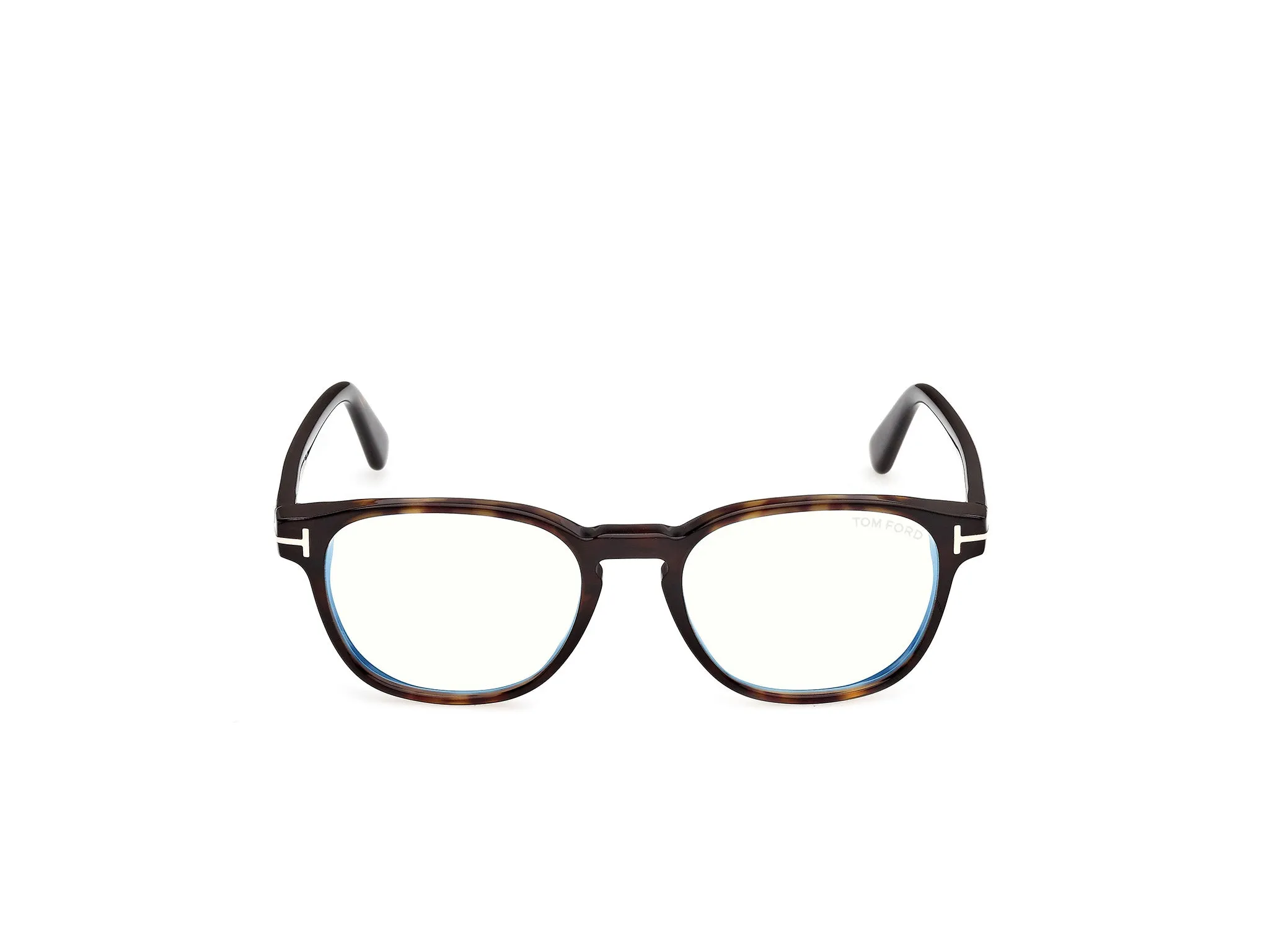 TOM FORD FT6169-B 52 Montature da vista Acetato Havana Rotonda Normale - immagine 2