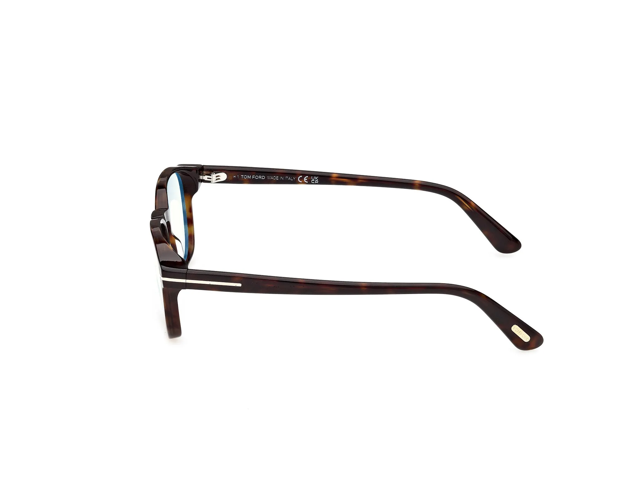 TOM FORD FT6169-B 52 Montature da vista Acetato Havana Rotonda Normale - immagine 3