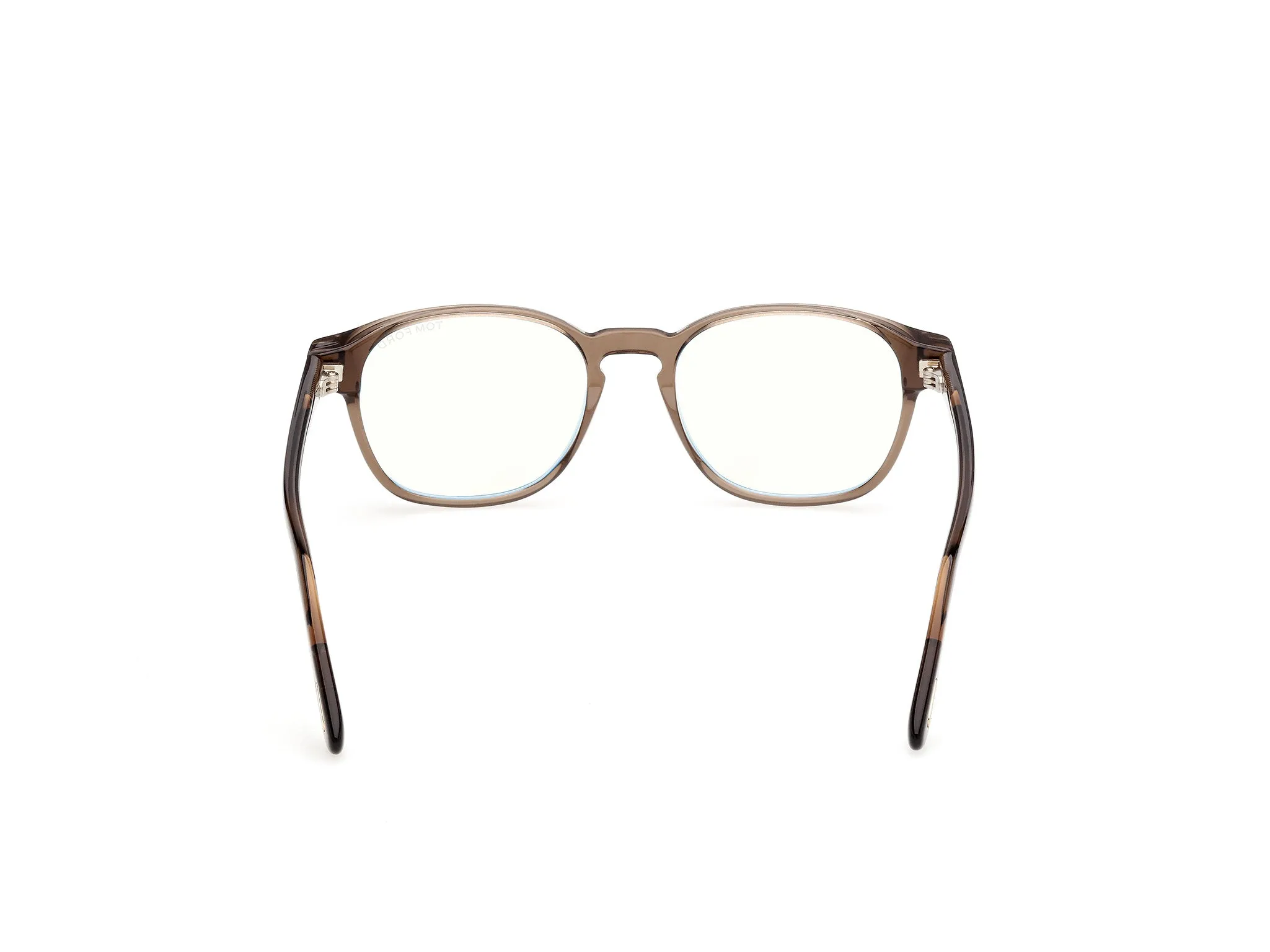 TOM FORD FT6169-B 45 Montature da vista Acetato Marrone Rotonda Normale - immagine 4