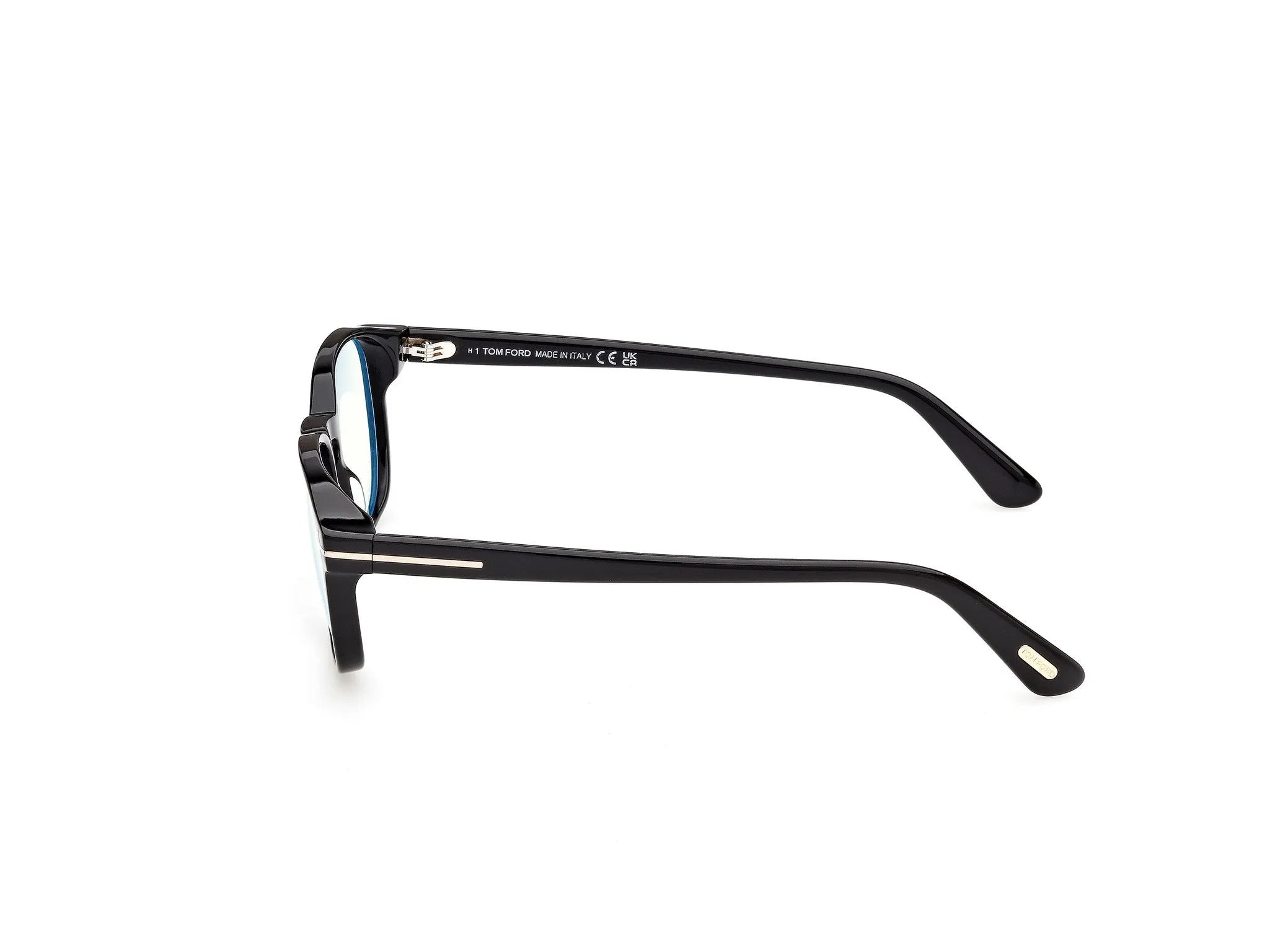 TOM FORD FT6169-B 1 Montature da vista Acetato Nero Rotonda Normale - immagine 3