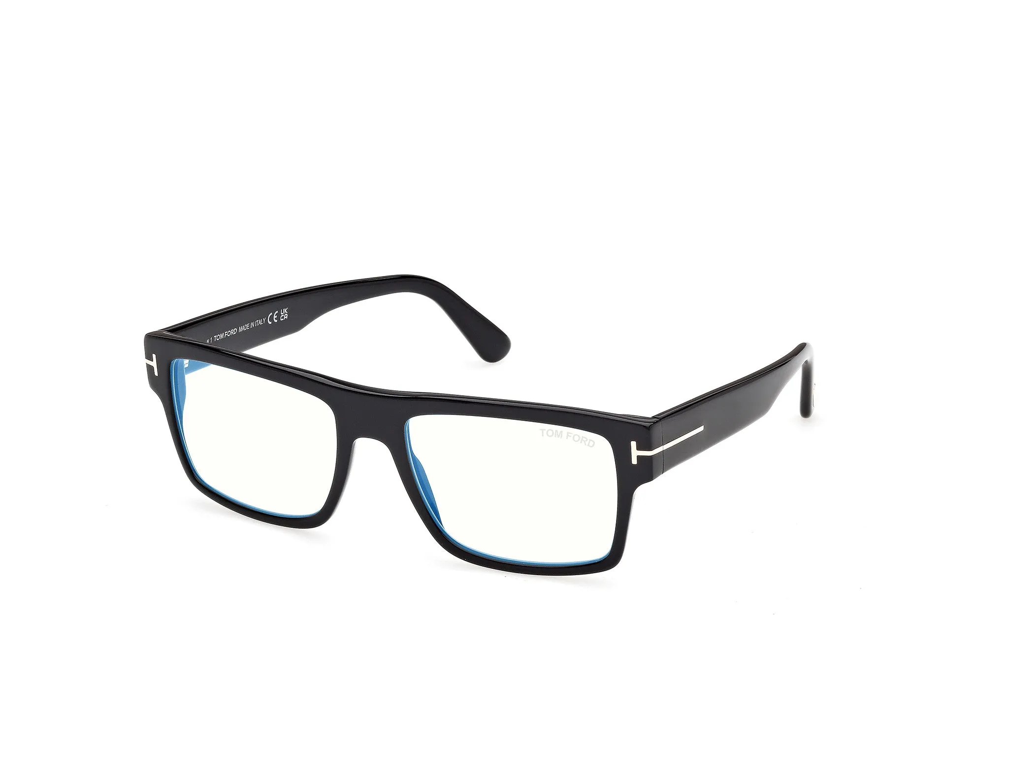 TOM FORD FT6168-B 1 Montature da vista Acetato Nero Squadrata Normale - immagine 1