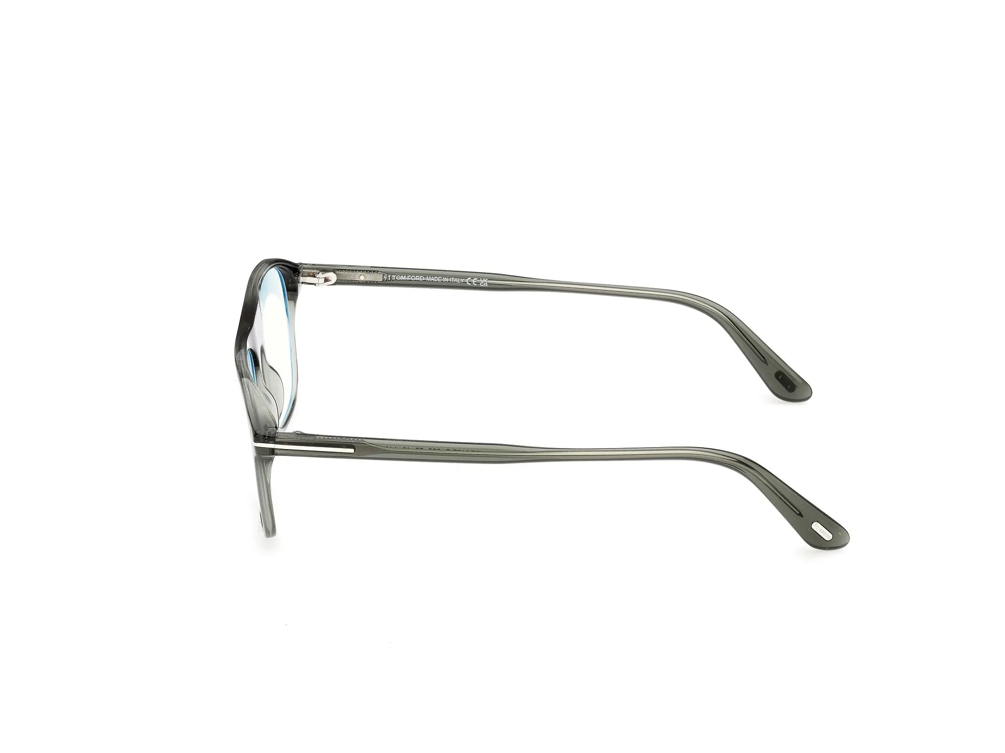 TOM FORD FT6167-B 93 Montature da vista Acetato Verde Pilot Normale - immagine 3