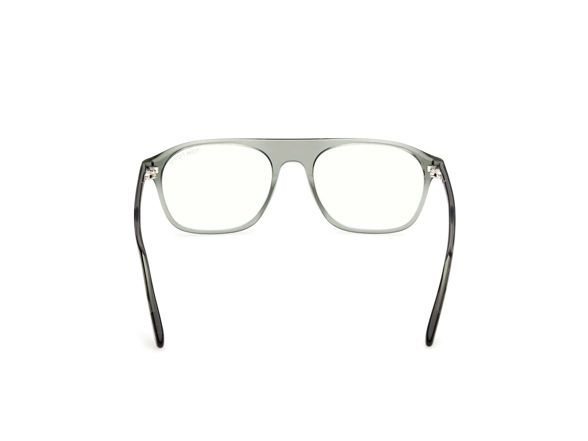 TOM FORD FT6167-B 93 Montature da vista Acetato Verde Pilot Normale - immagine 4