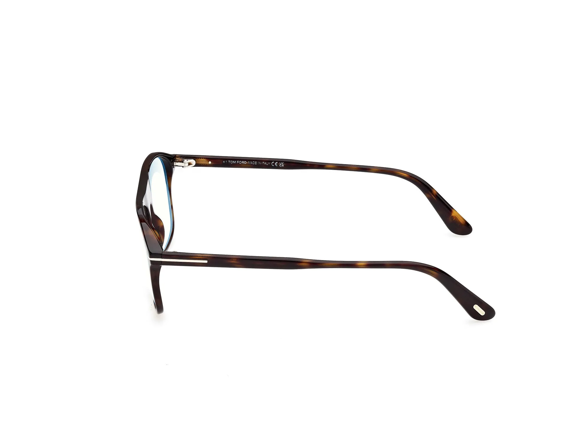 TOM FORD FT6167-B 52 Montature da vista Acetato Havana Pilot Normale - immagine 3