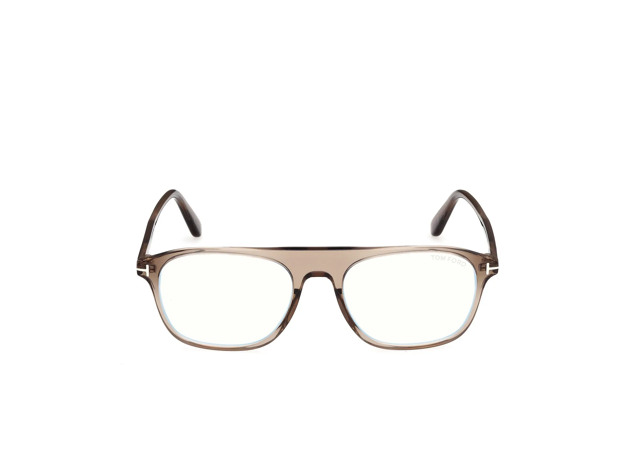 TOM FORD FT6167-B 45 Montature da vista Acetato Marrone Pilot Normale - immagine 2