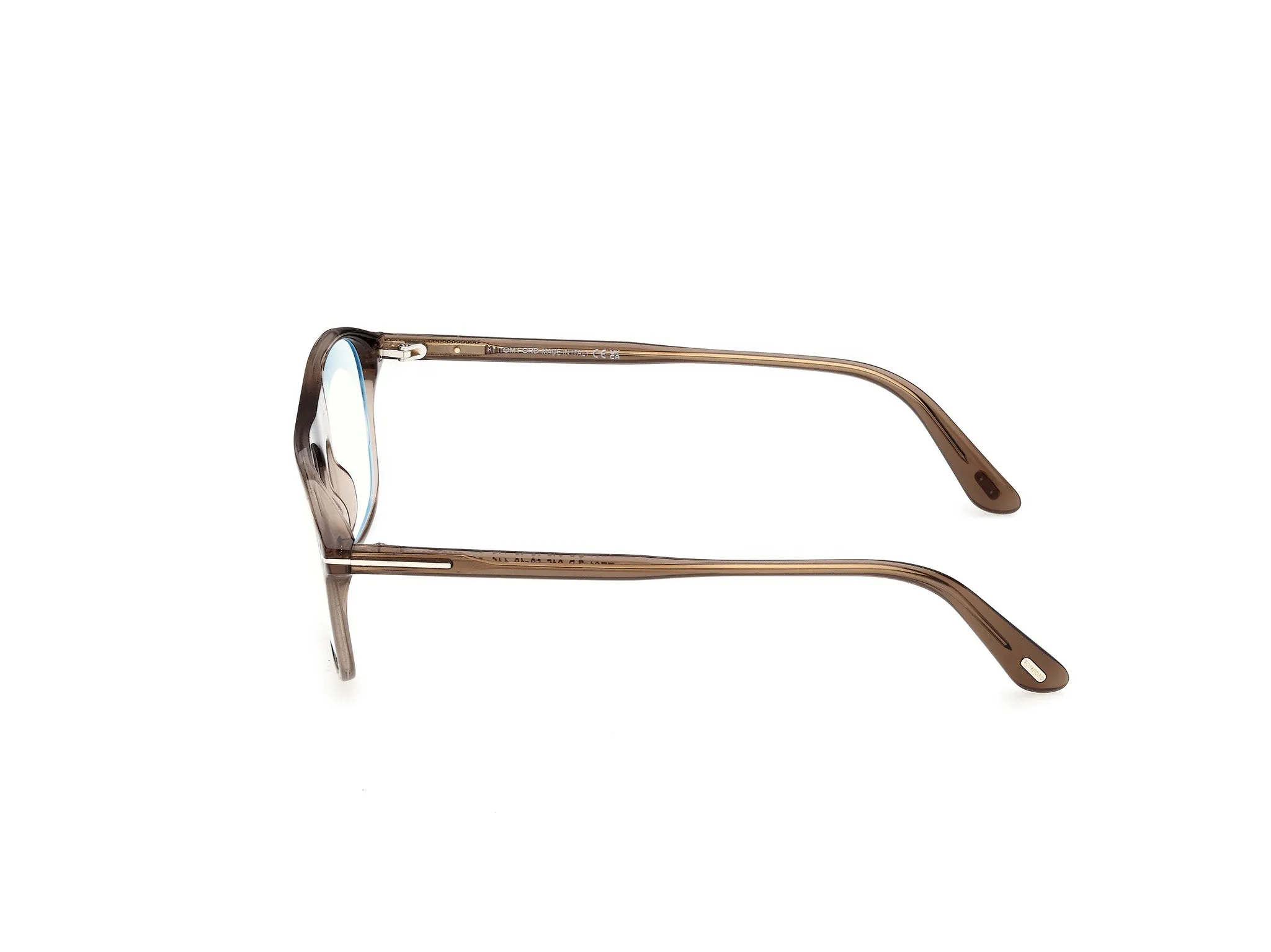 TOM FORD FT6167-B 45 Montature da vista Acetato Marrone Pilot Normale - immagine 3