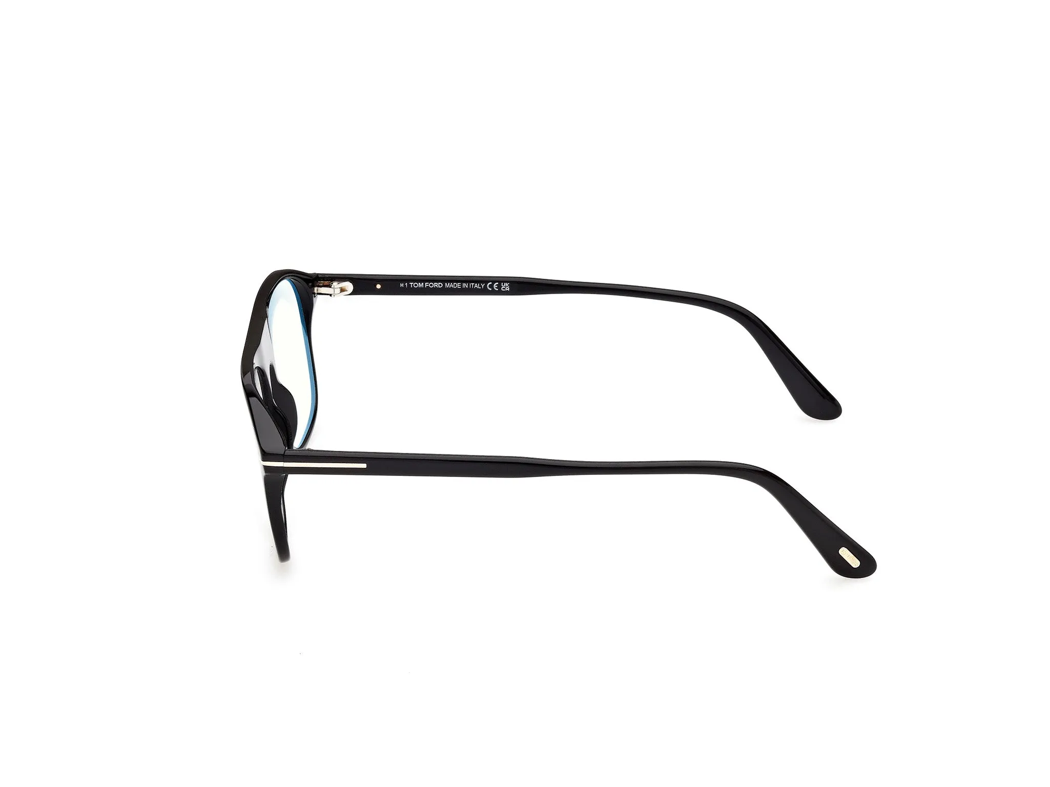 TOM FORD FT6167-B 1 Montature da vista Acetato Nero Pilot Normale - immagine 3