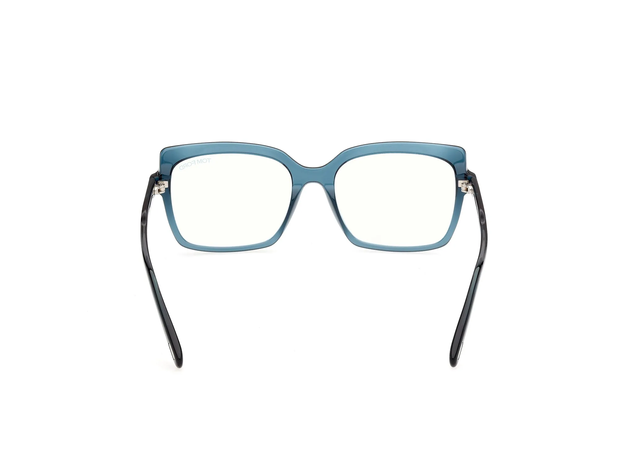 TOM FORD FT5947-B 90 Montature da vista Acetato Blu Farfalla Normale - immagine 4