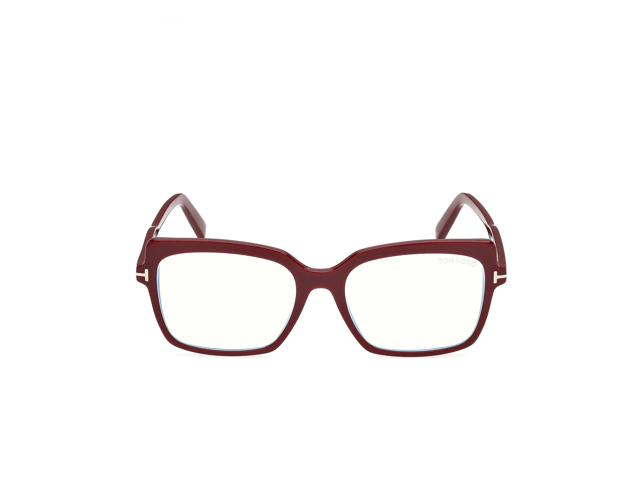 TOM FORD FT5947-B 69 Montature da vista Acetato Bordeaux Farfalla Normale - immagine 2