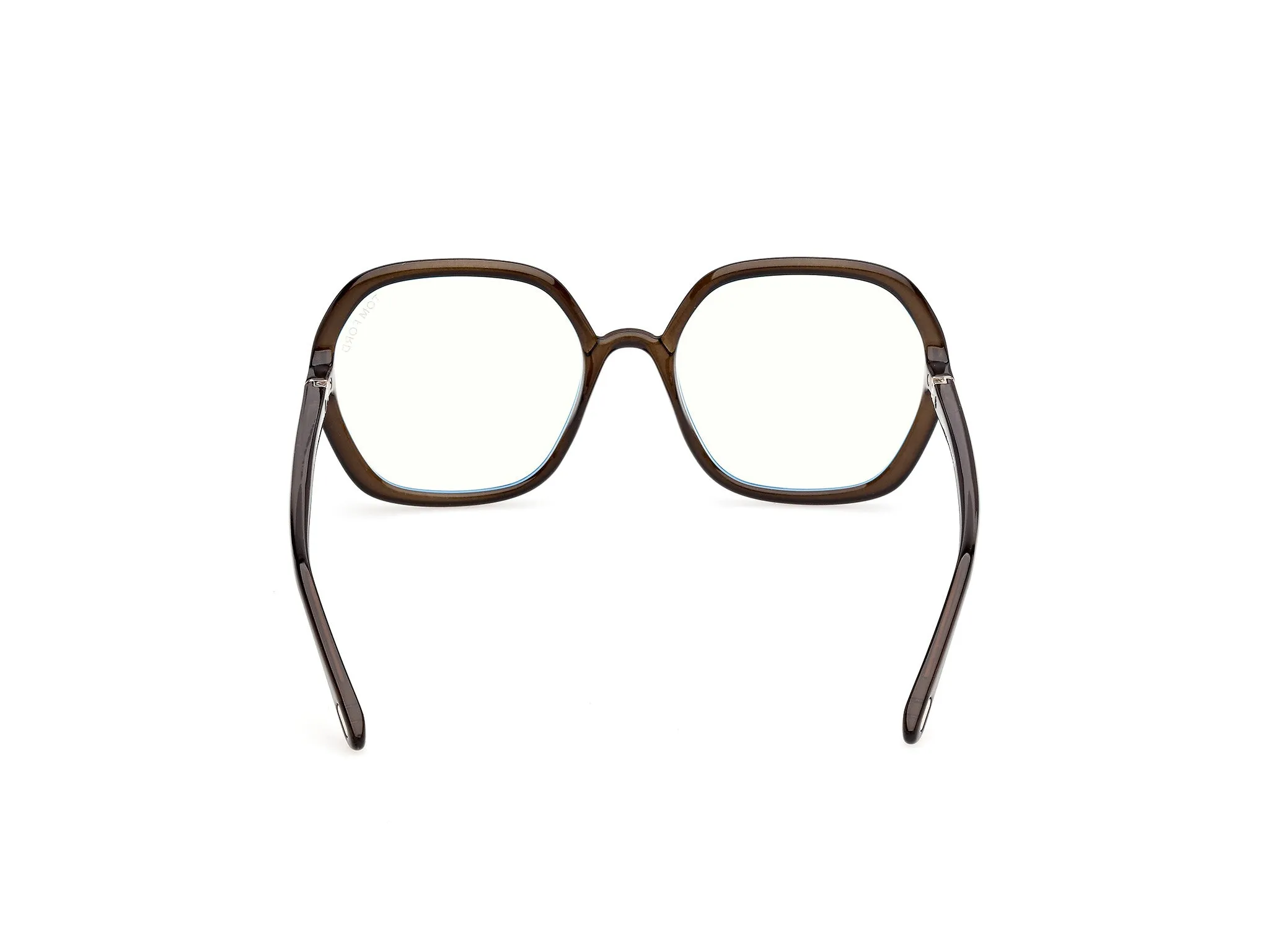 TOM FORD FT5814-B 96 Montature da vista Iniettato Verde Geometrica Normale - immagine 4