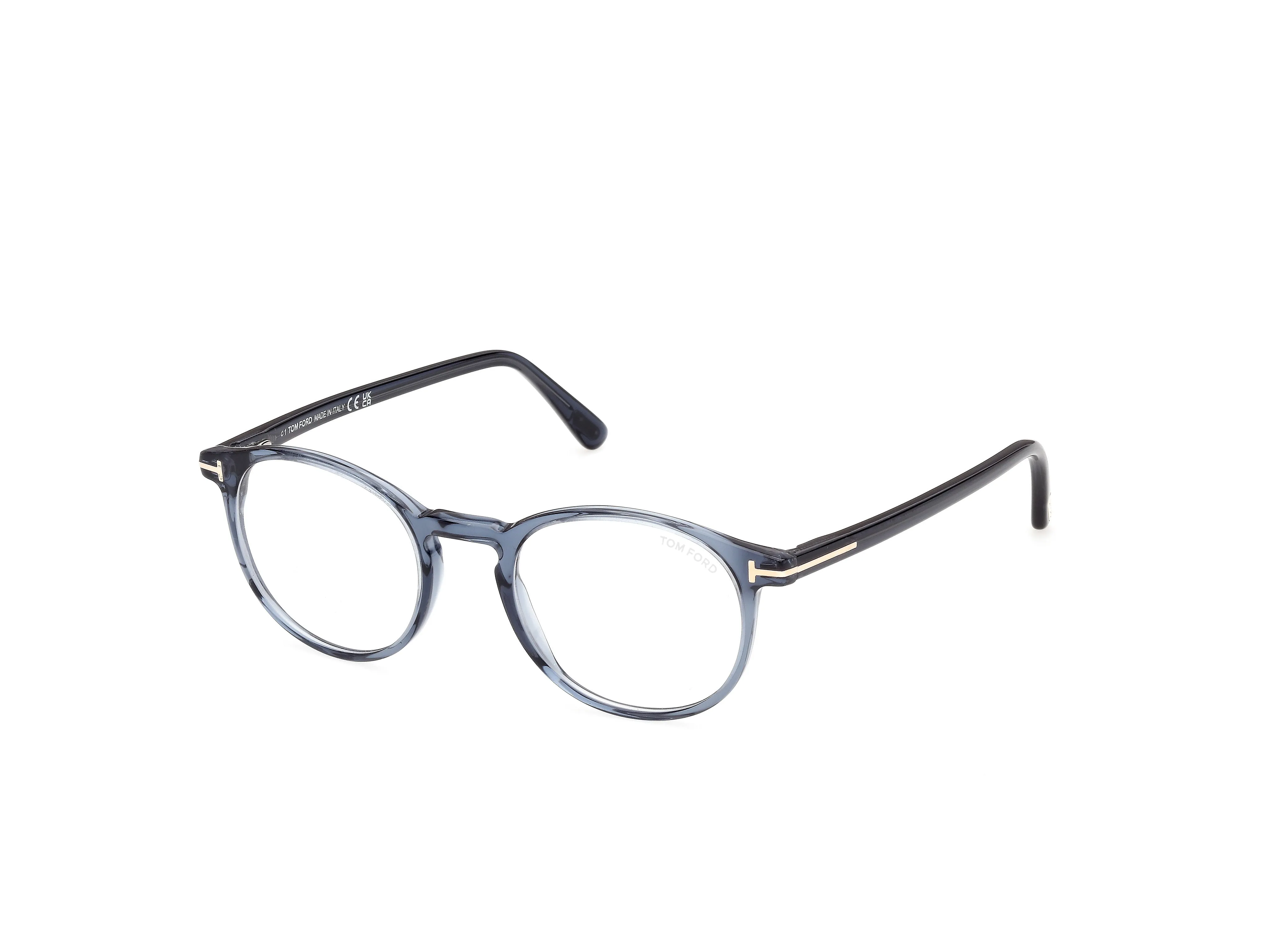 TOM FORD FT5294 92 Montature da vista Acetato Rotonda Normale - immagine 1