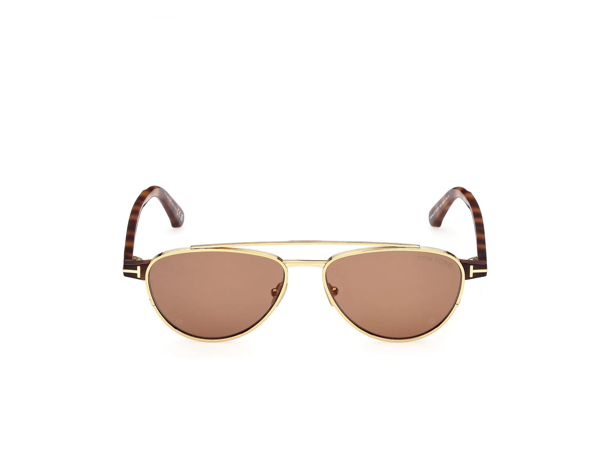 TOM FORD FT1361 ANTHONY-02 30E Occhiali da sole Metallo Oro Marrone Pilot Normale - immagine 2