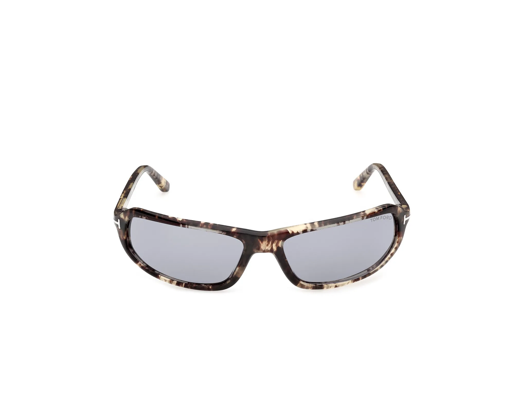 TOM FORD FT1400 ADDISON-02 56A Occhiali da sole Acetato Havana Fumo Squadrata Normale - immagine 2