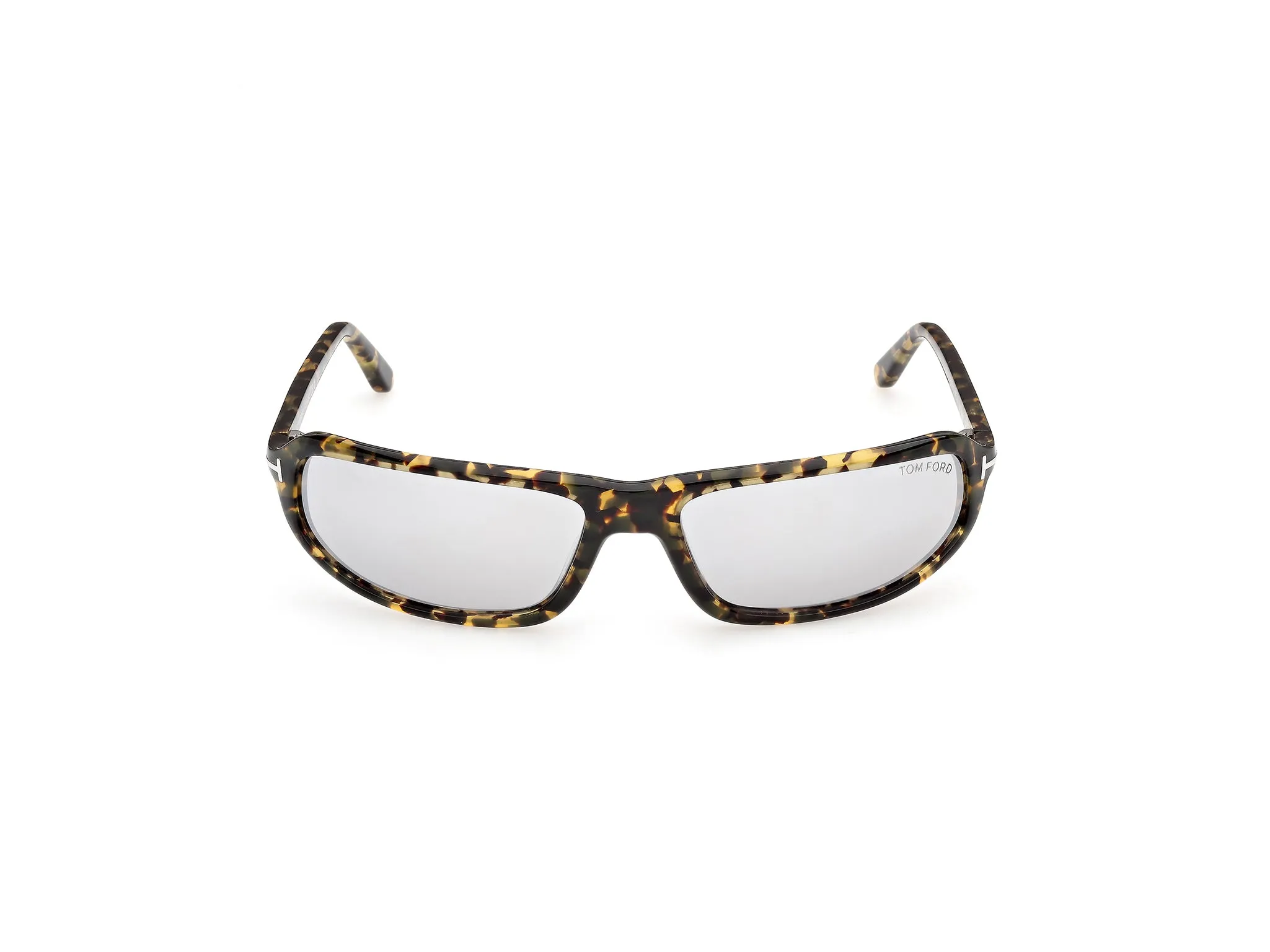 TOM FORD FT1400 ADDISON-02 55C Occhiali da sole Acetato Havana Fumo Squadrata Normale - immagine 2