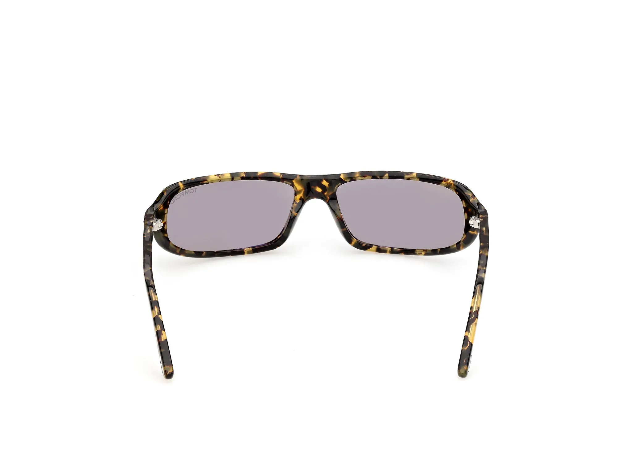 TOM FORD FT1400 ADDISON-02 55C Occhiali da sole Acetato Havana Fumo Squadrata Normale - immagine 4