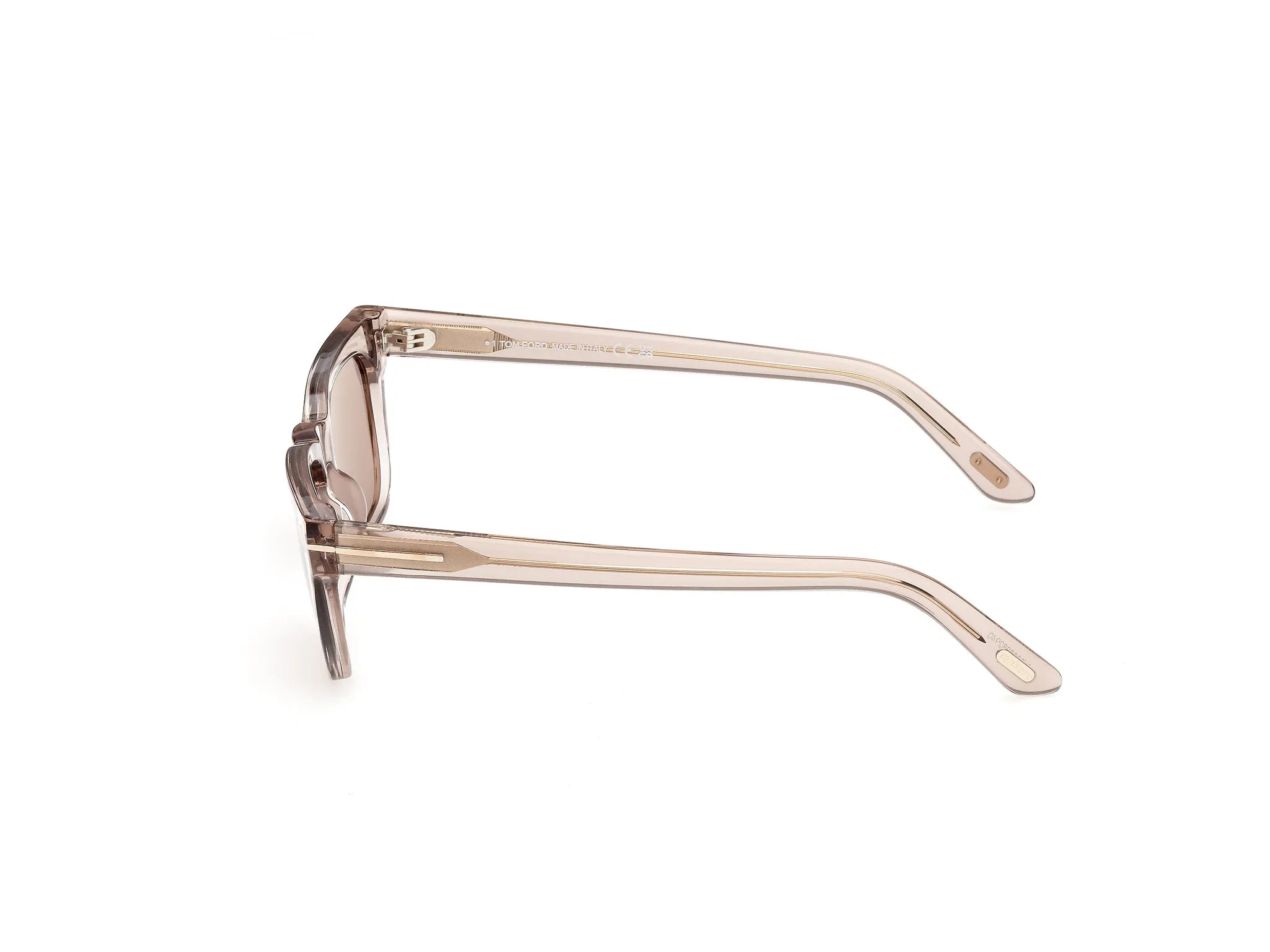 TOM FORD FT1362 PENN-02 45E Occhiali da sole Acetato Marrone Marrone Squadrata Normale - immagine 3