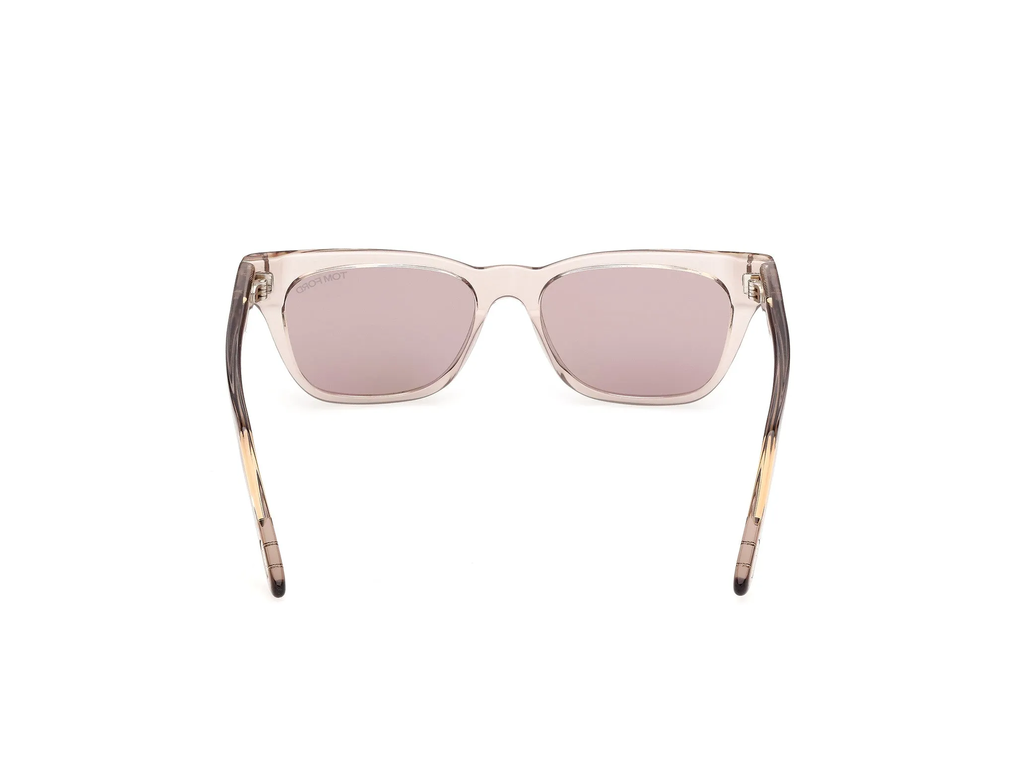 TOM FORD FT1362 PENN-02 45E Occhiali da sole Acetato Marrone Marrone Squadrata Normale - immagine 4