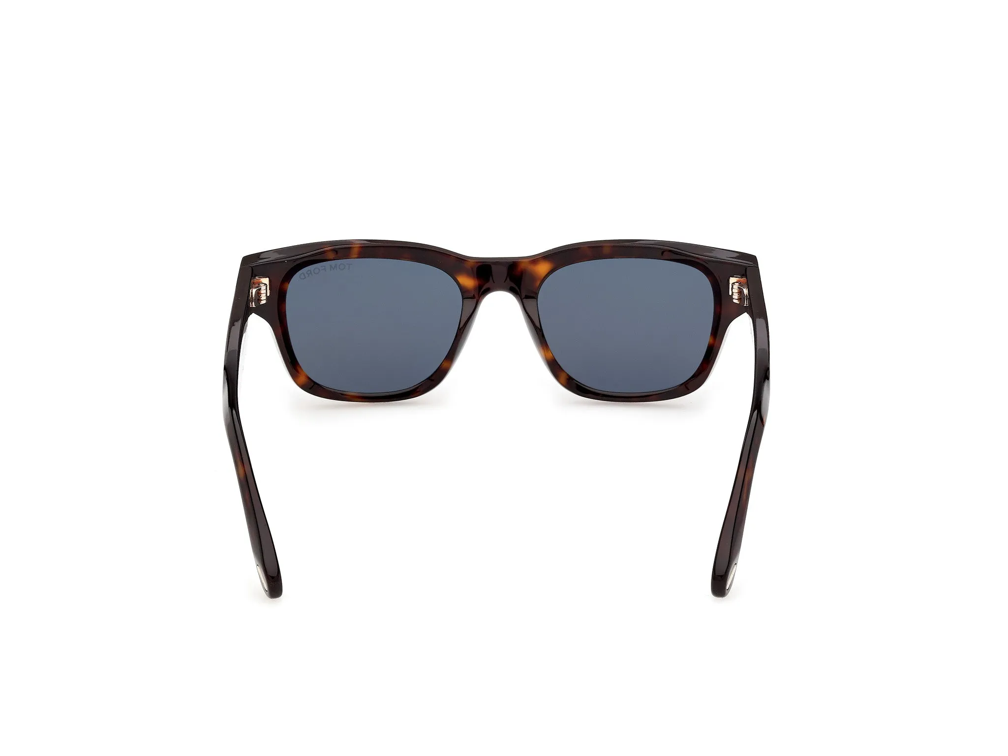 TOM FORD FT1357 CALEB-02 52A Occhiali da sole Acetato Havana Fumo Squadrata Normale - immagine 4