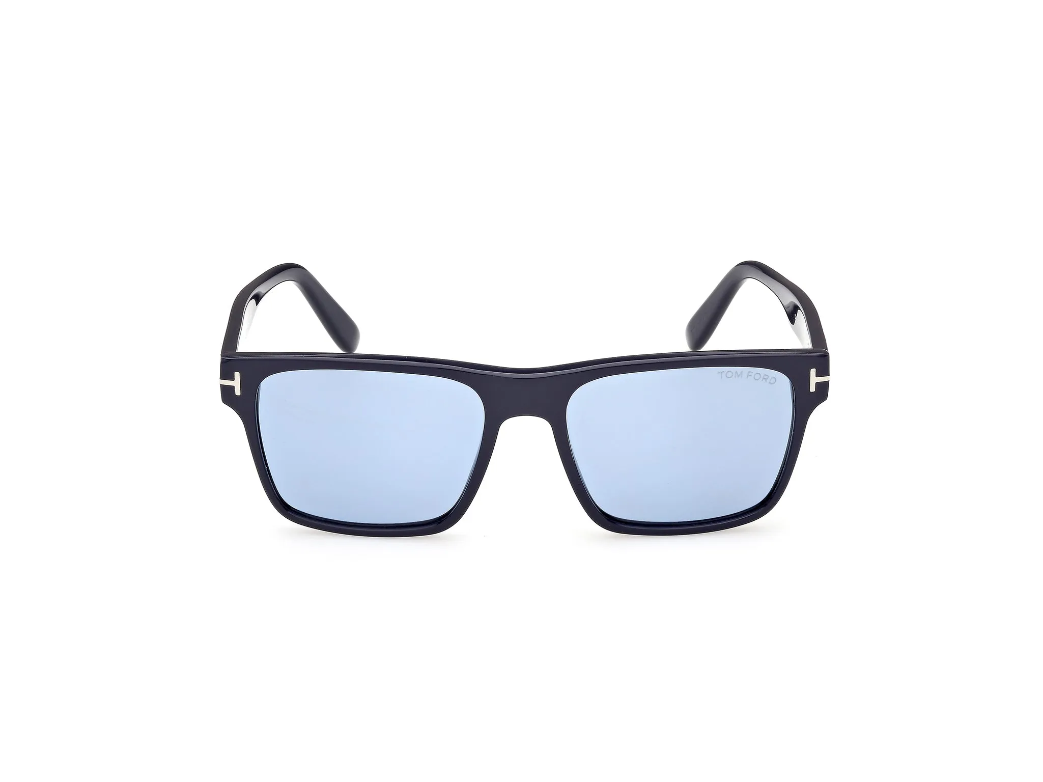 TOM FORD FT1205 CALDER 90V Occhiali da sole Acetato Blu Blu Squadrata Normale - immagine 2