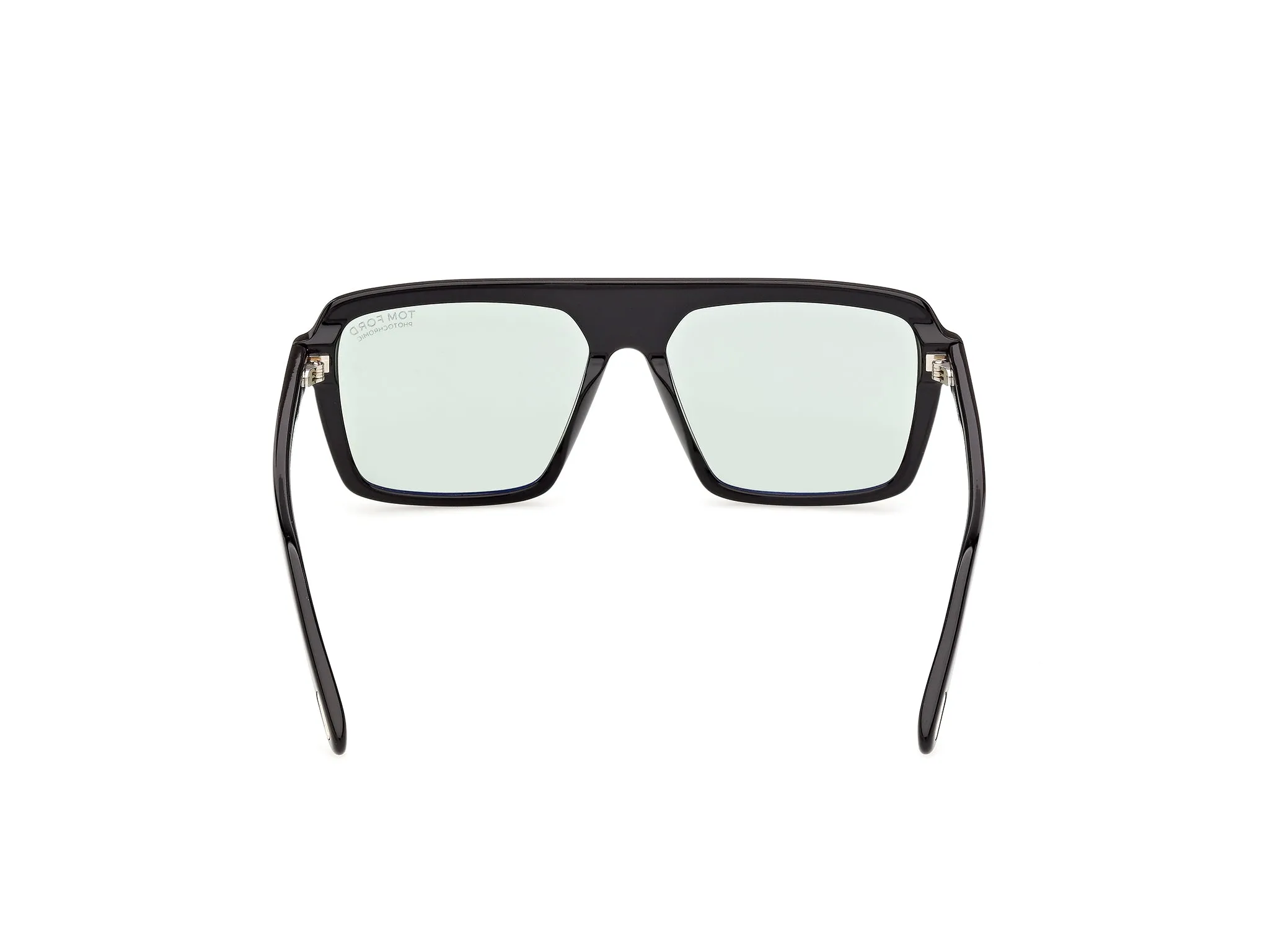 TOM FORD FT1176 VINCENT 01N Occhiali da sole Acetato Nero Verde Pilot Normale - immagine 3