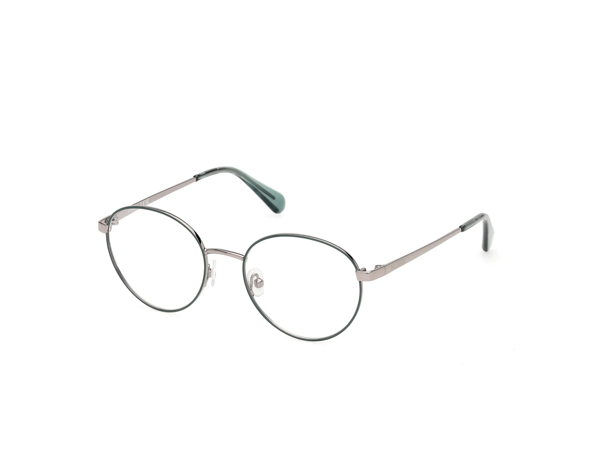 MAX&Co MO5230 95 Montature da vista Metallo Verde Rotonda Normale - immagine 1