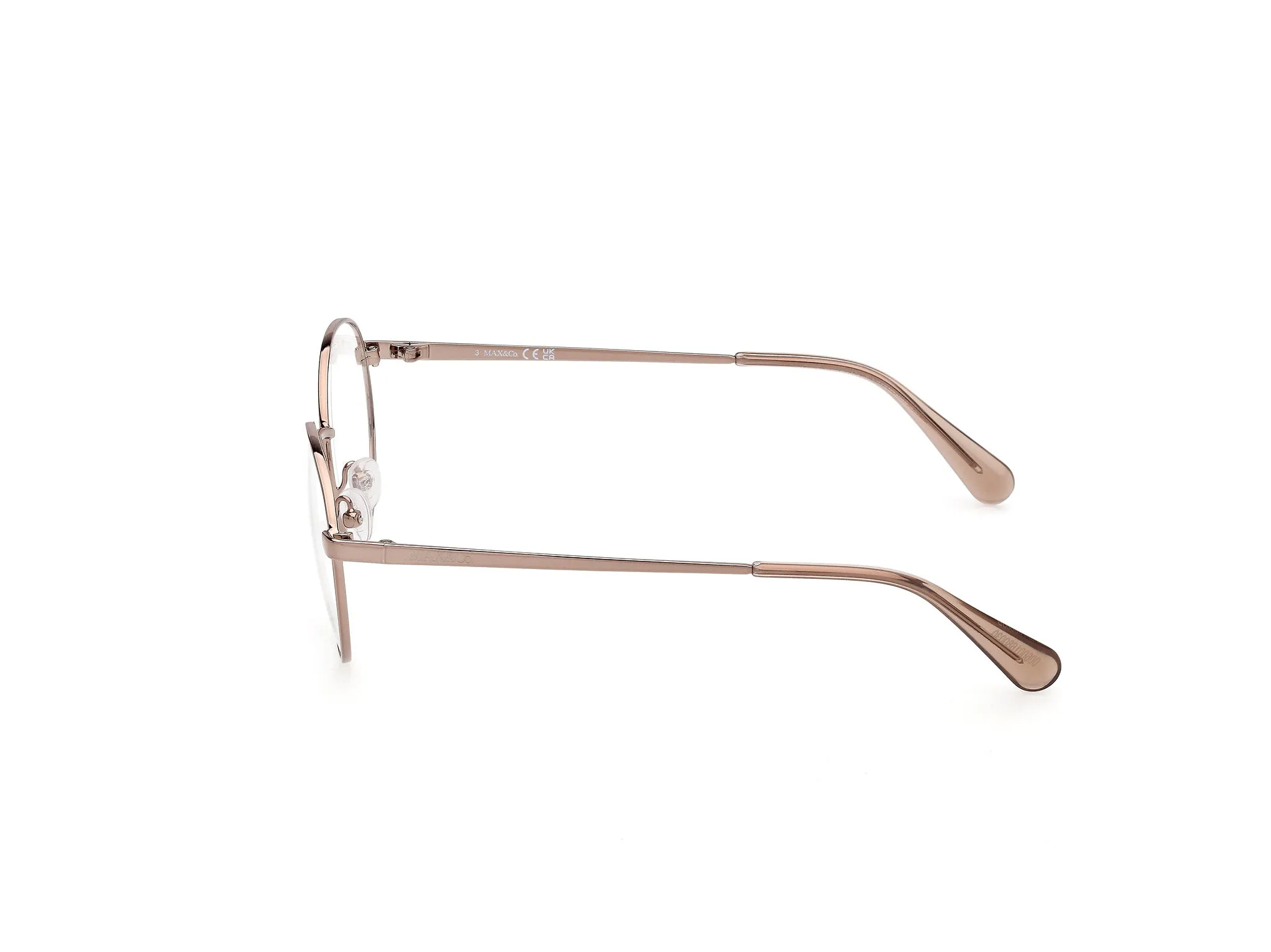 MAX&Co MO5230 34 Montature da vista Metallo Bronzo Rotonda Normale - immagine 3